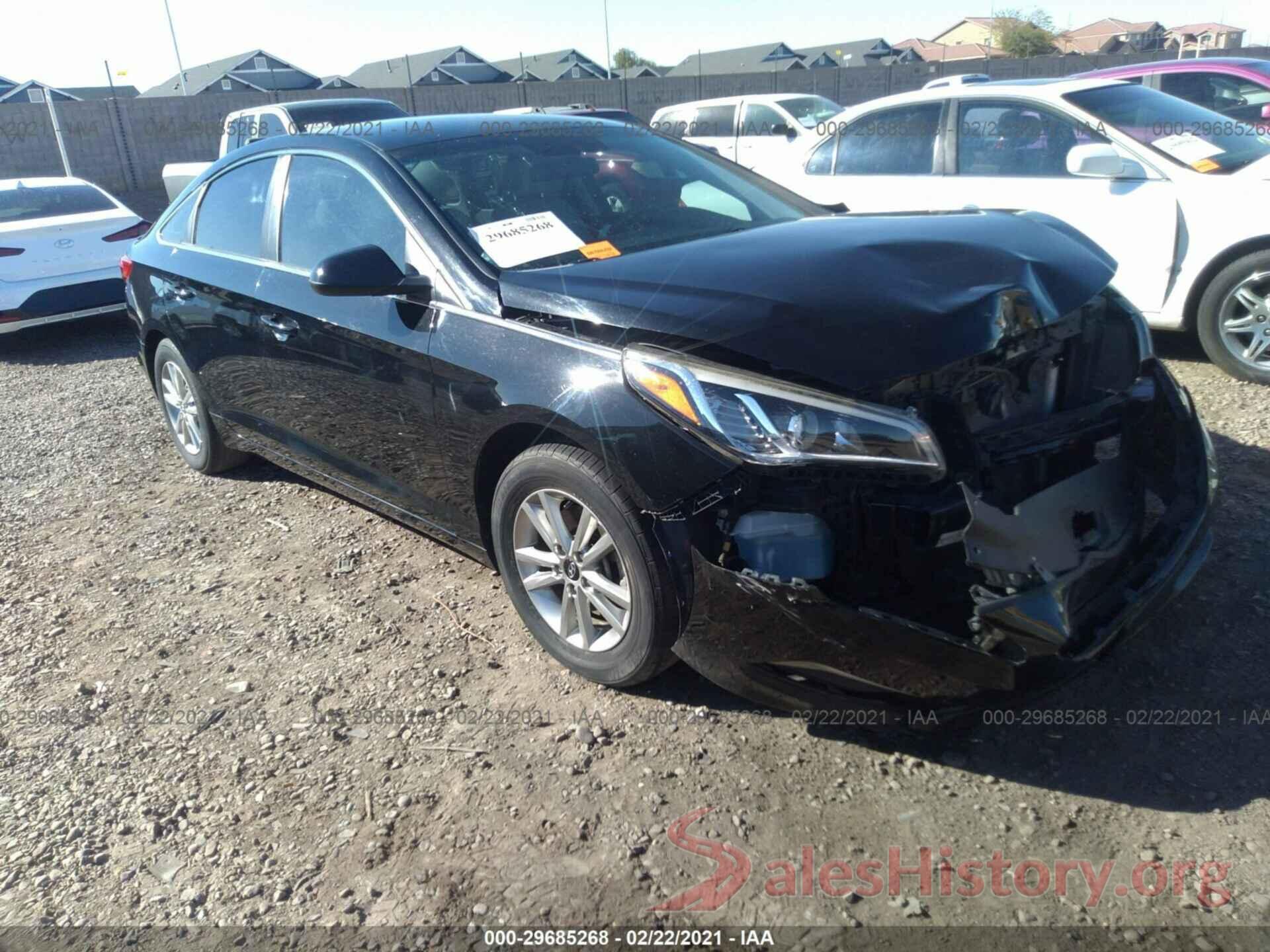 5NPE24AF6HH466850 2017 HYUNDAI SONATA