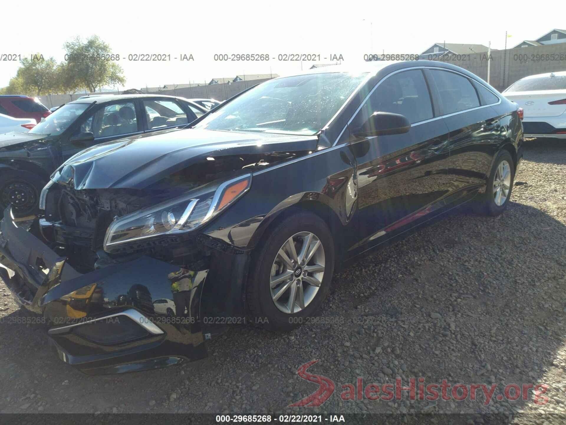 5NPE24AF6HH466850 2017 HYUNDAI SONATA