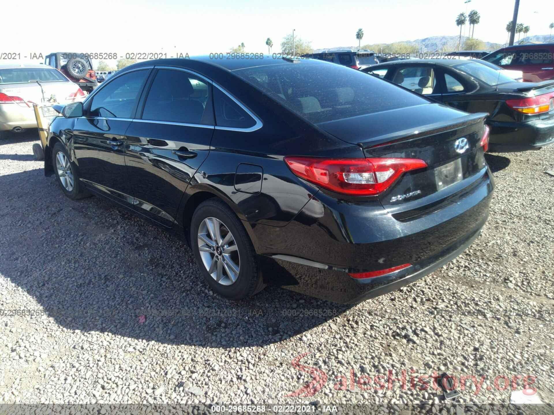 5NPE24AF6HH466850 2017 HYUNDAI SONATA