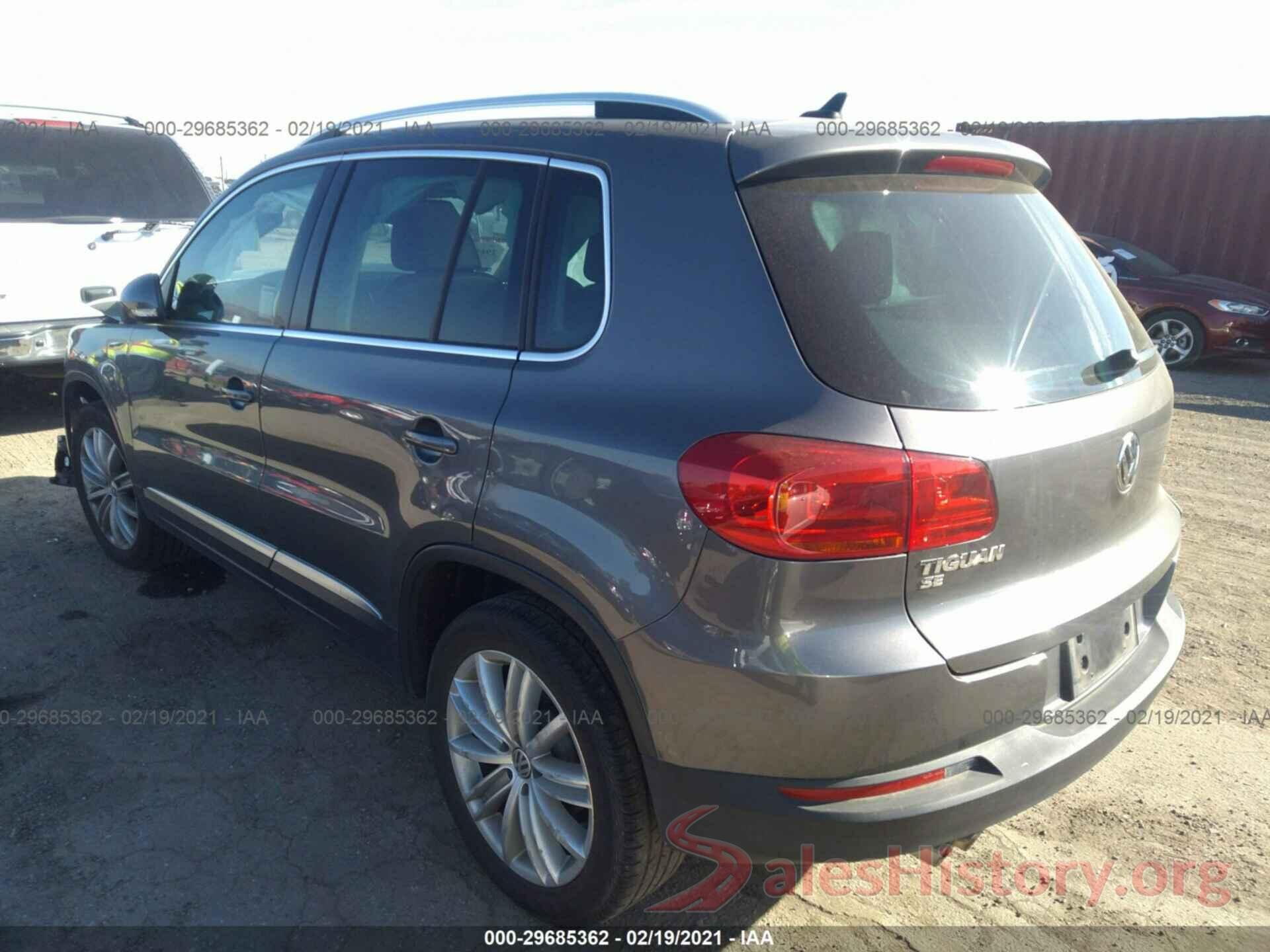 WVGAV7AX6GW580089 2016 VOLKSWAGEN TIGUAN