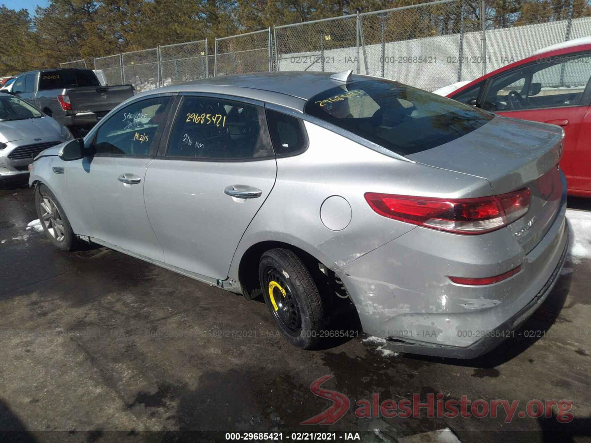 5XXGT4L35KG298730 2019 KIA OPTIMA