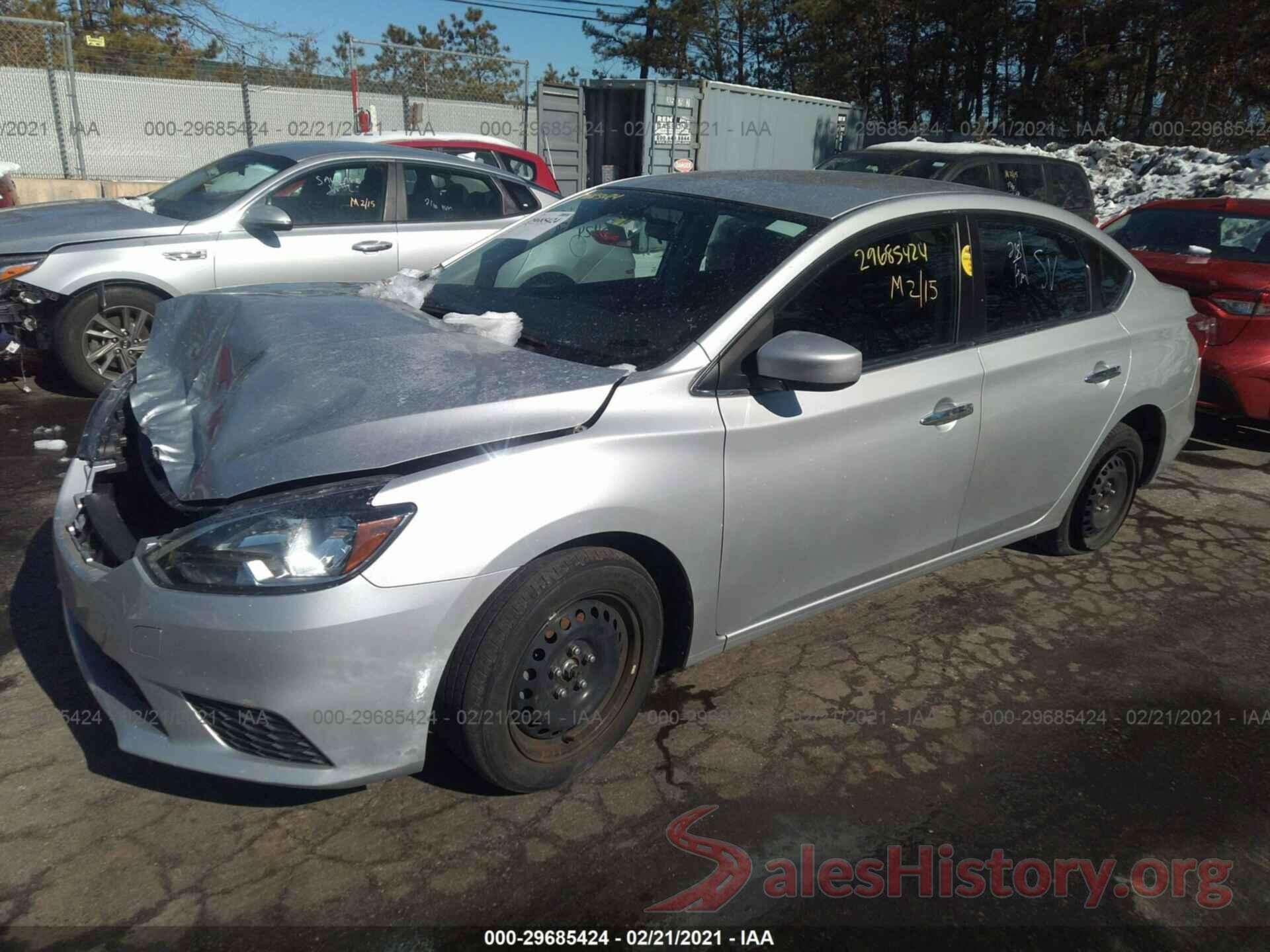 3N1AB7AP5KY300891 2019 NISSAN SENTRA