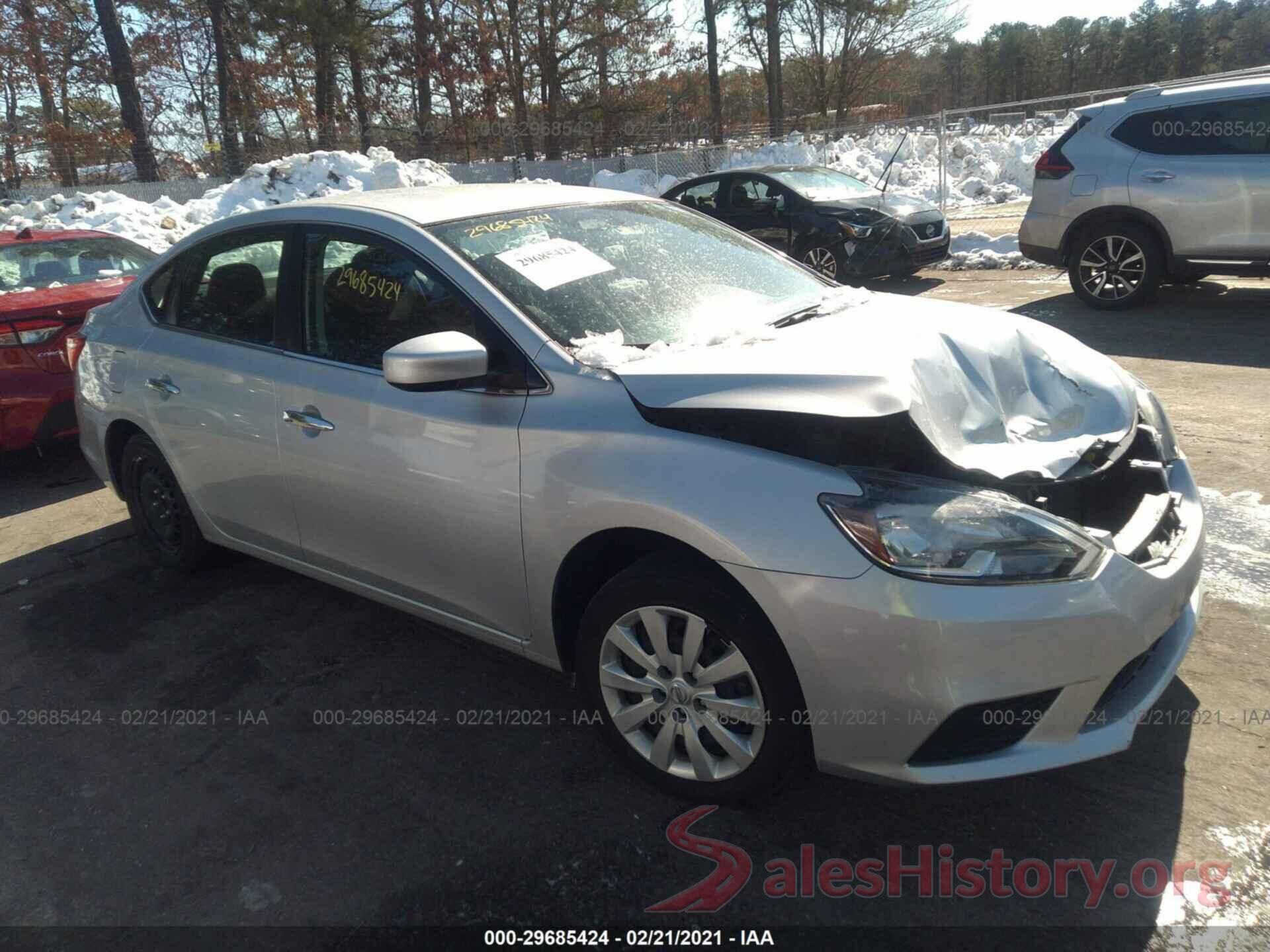 3N1AB7AP5KY300891 2019 NISSAN SENTRA