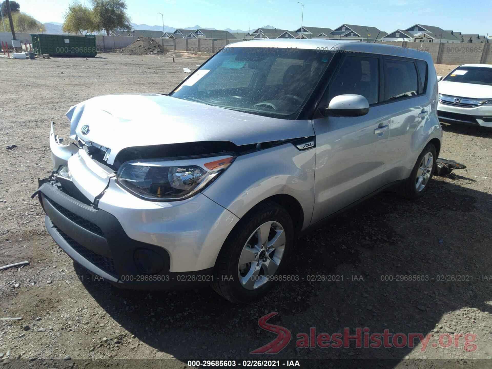 KNDJN2A24K7691318 2019 KIA SOUL