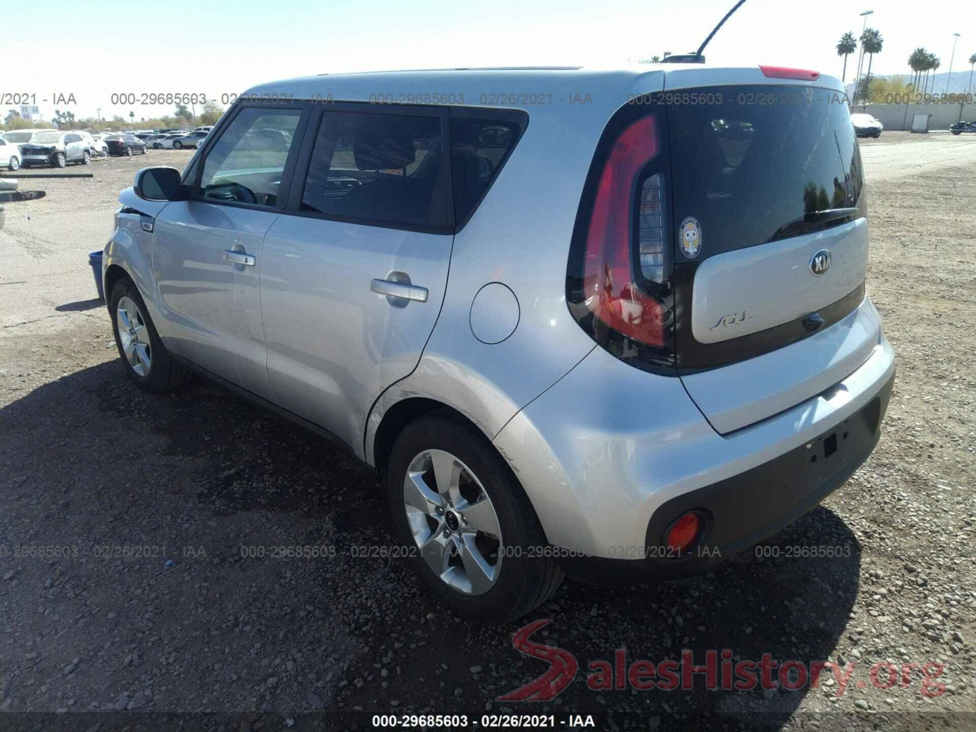 KNDJN2A24K7691318 2019 KIA SOUL