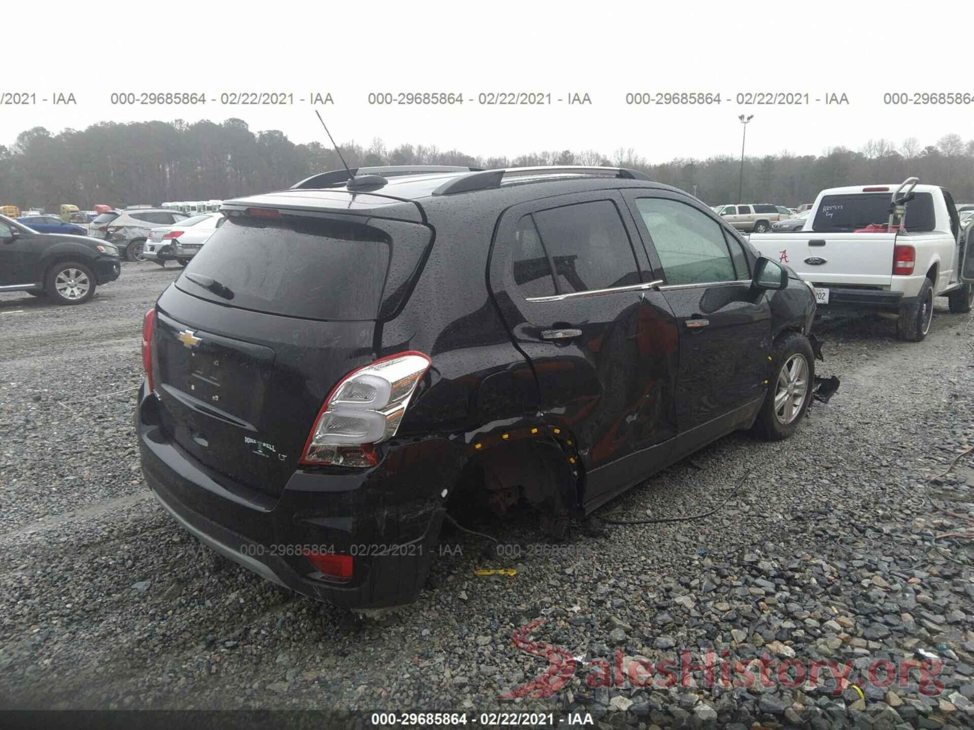 KL7CJLSB6KB910783 2019 CHEVROLET TRAX