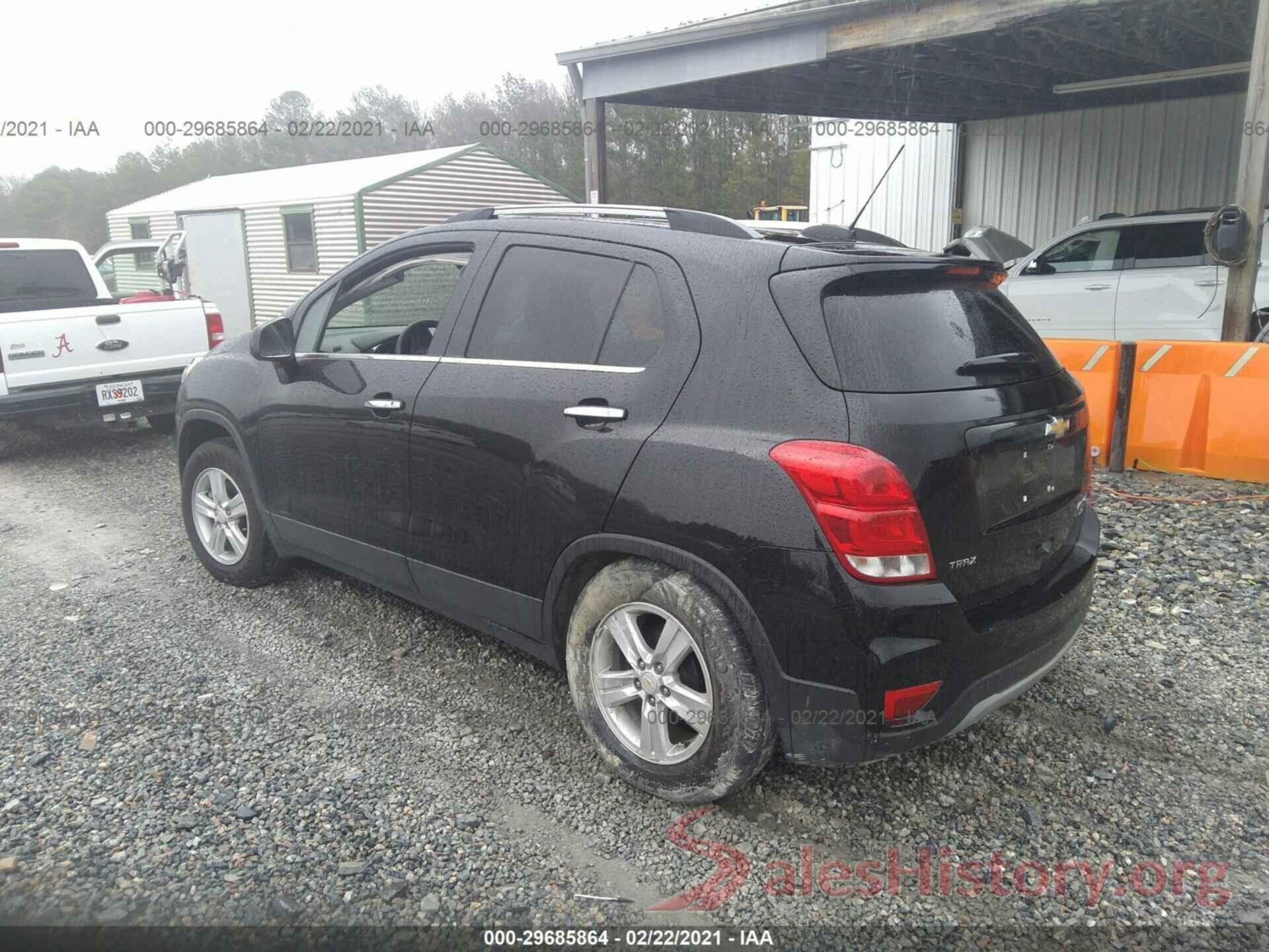 KL7CJLSB6KB910783 2019 CHEVROLET TRAX