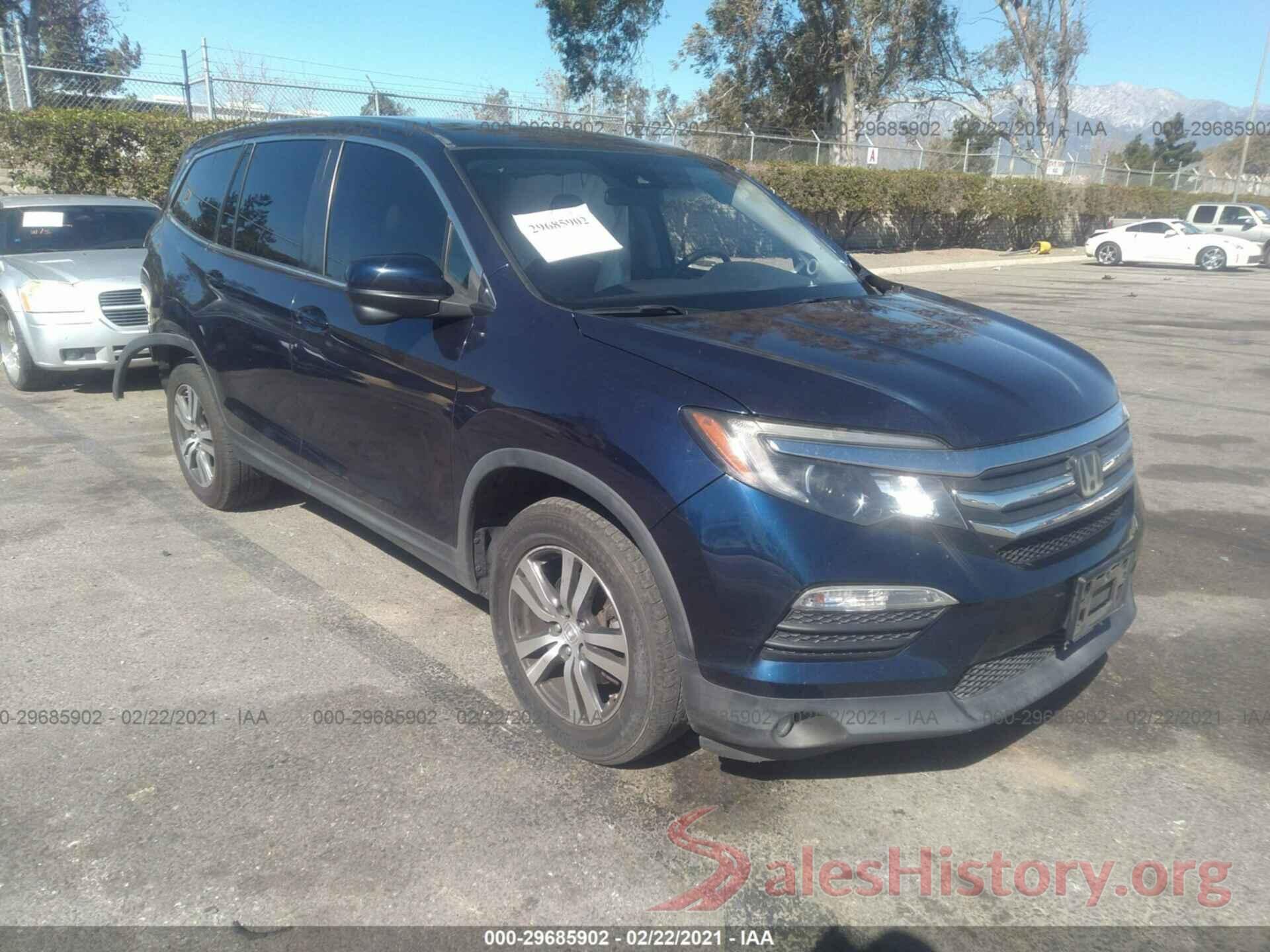 5FNYF6H42GB044671 2016 HONDA PILOT