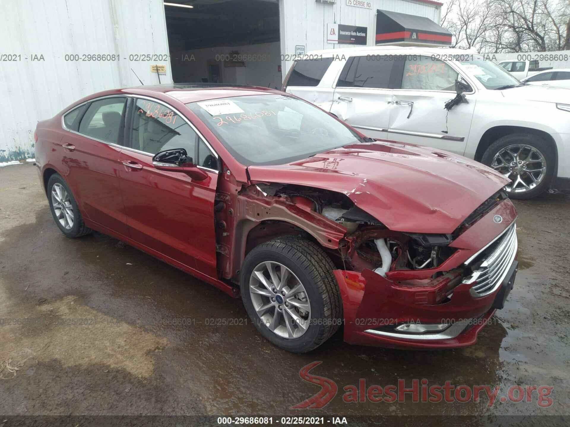 3FA6P0HD8HR305826 2017 FORD FUSION