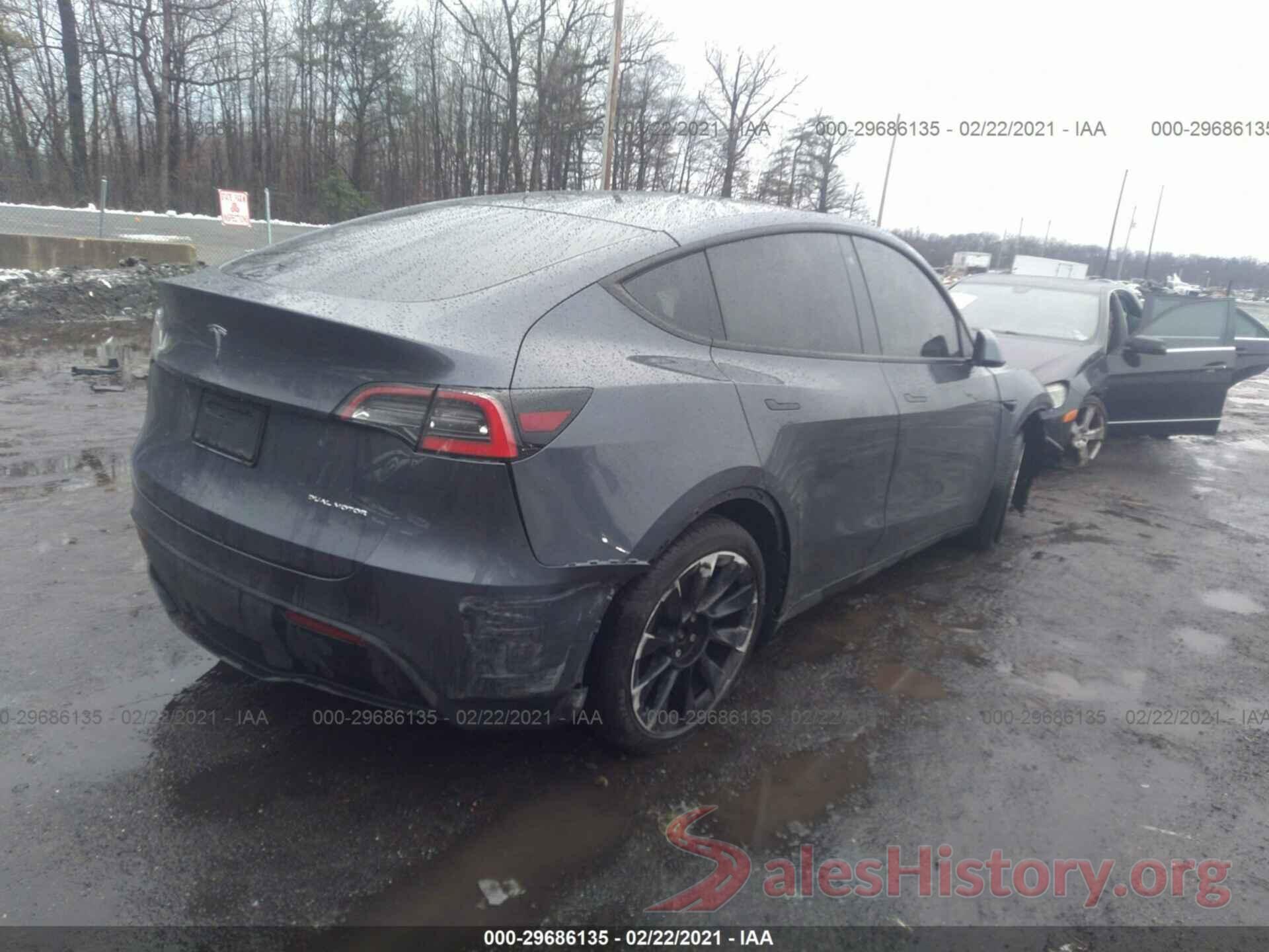 5YJYGDEE0LF038098 2020 TESLA MODEL Y