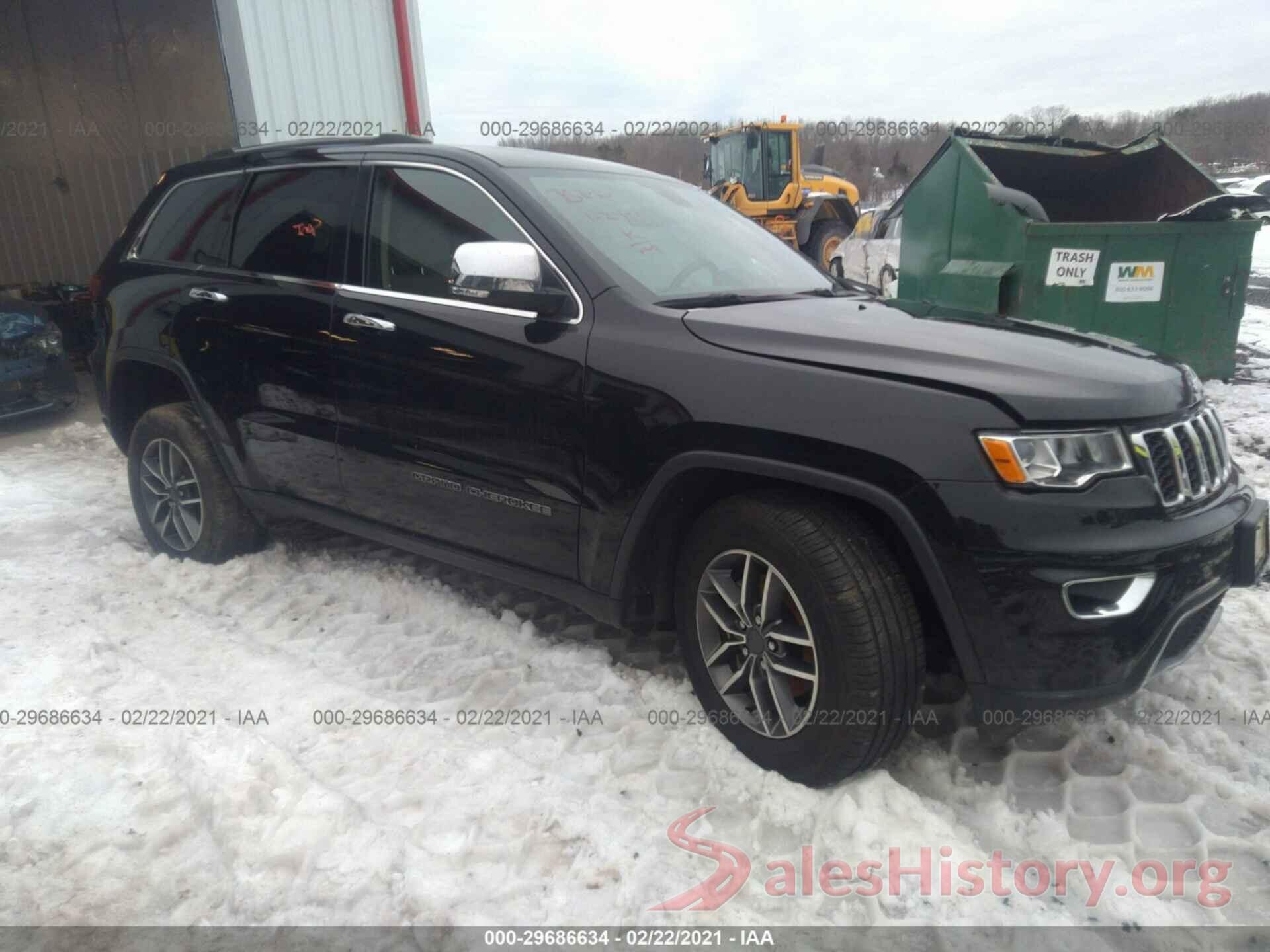 1C4RJFBG5LC152294 2020 JEEP GRAND CHEROKEE