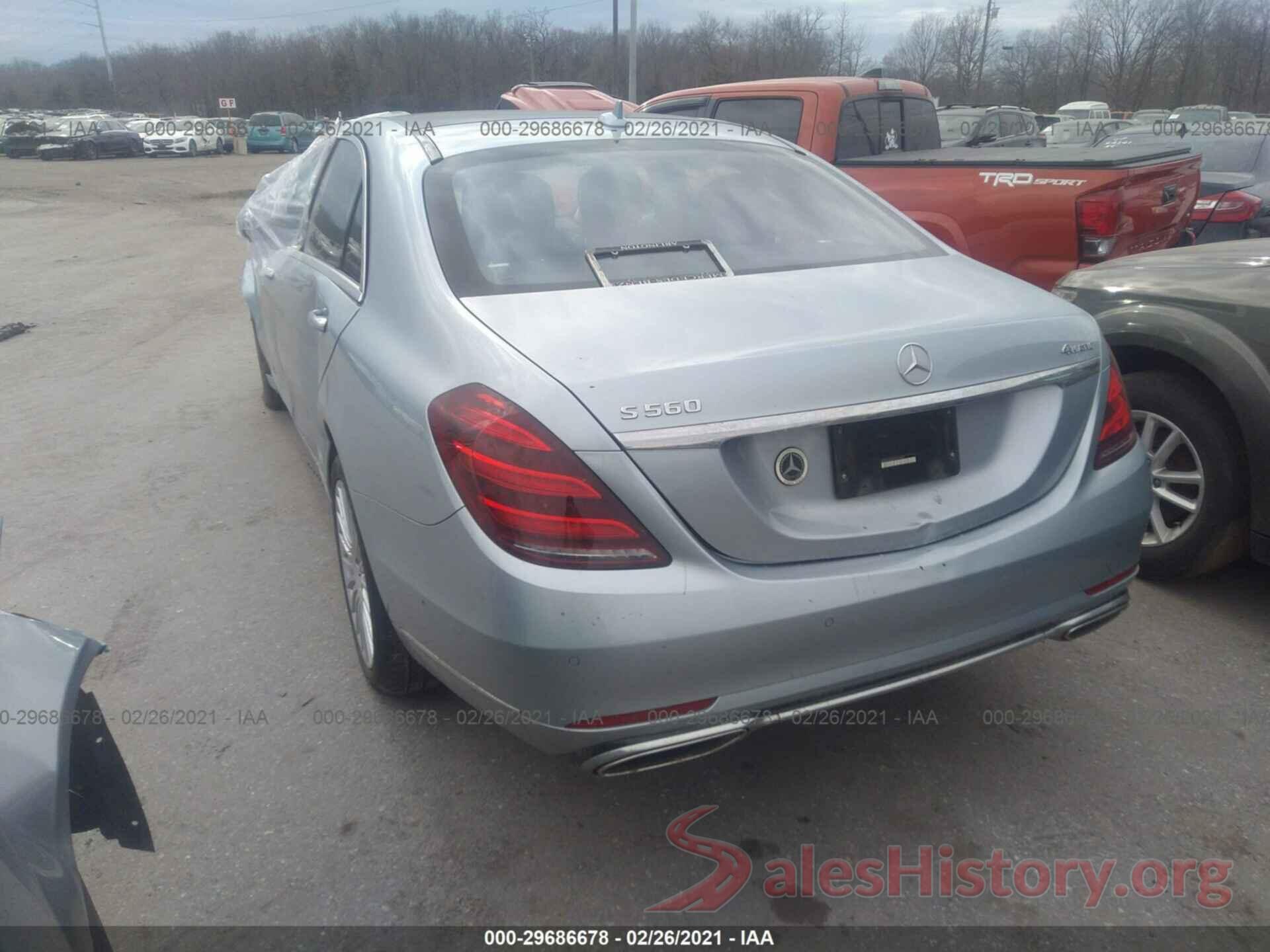 WDDUG8GBXJA414309 2018 MERCEDES-BENZ S-CLASS