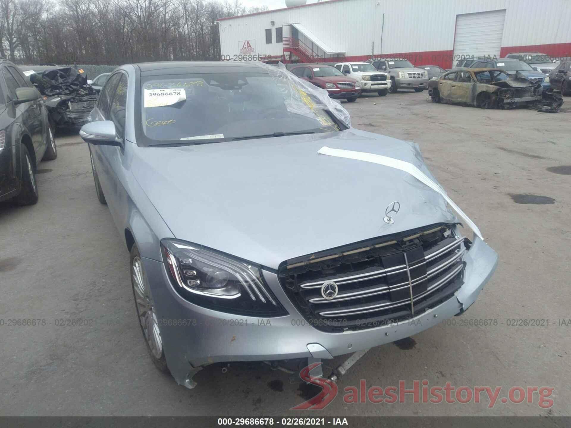 WDDUG8GBXJA414309 2018 MERCEDES-BENZ S-CLASS