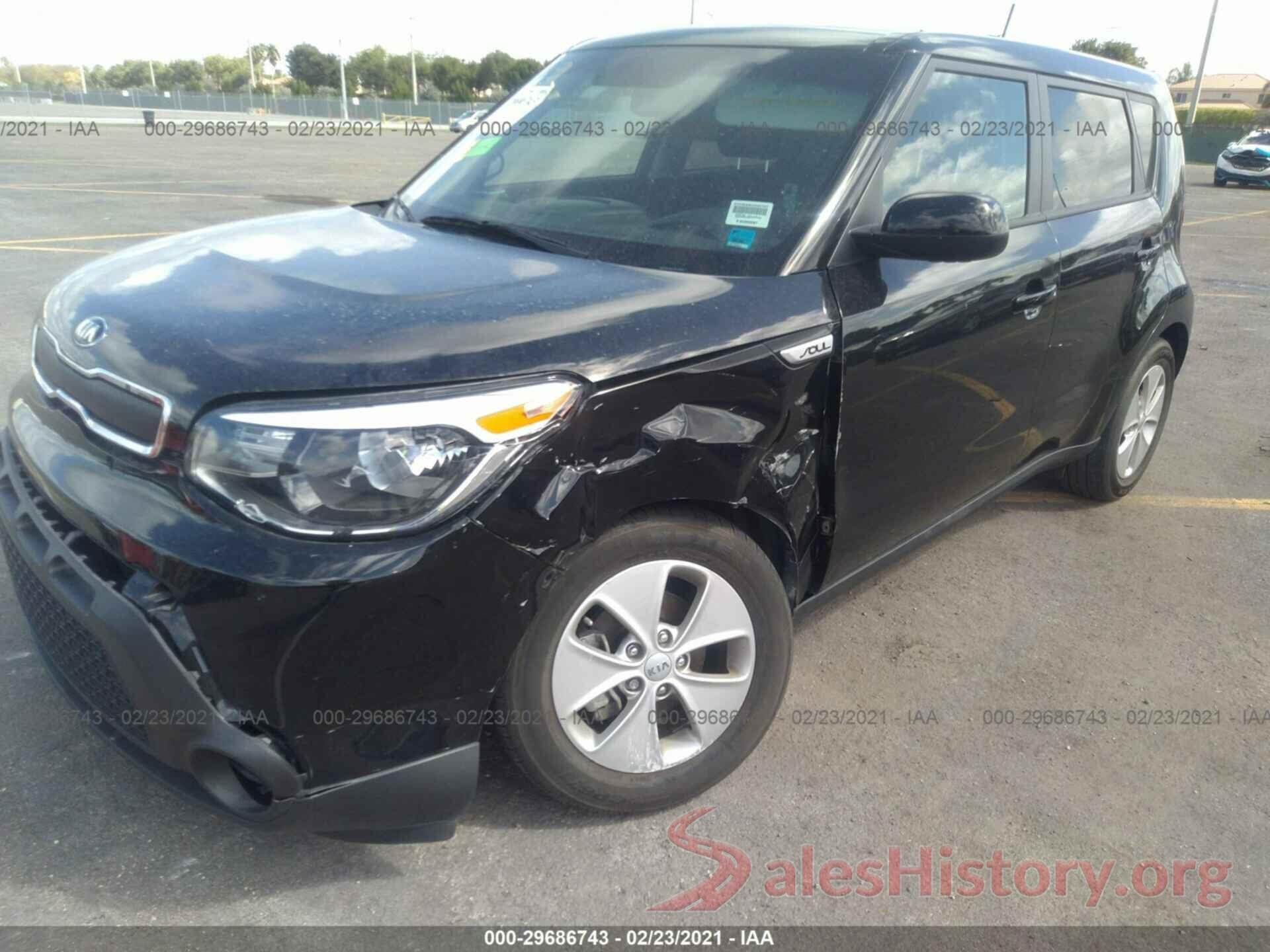 KNDJN2A23G7398615 2016 KIA SOUL