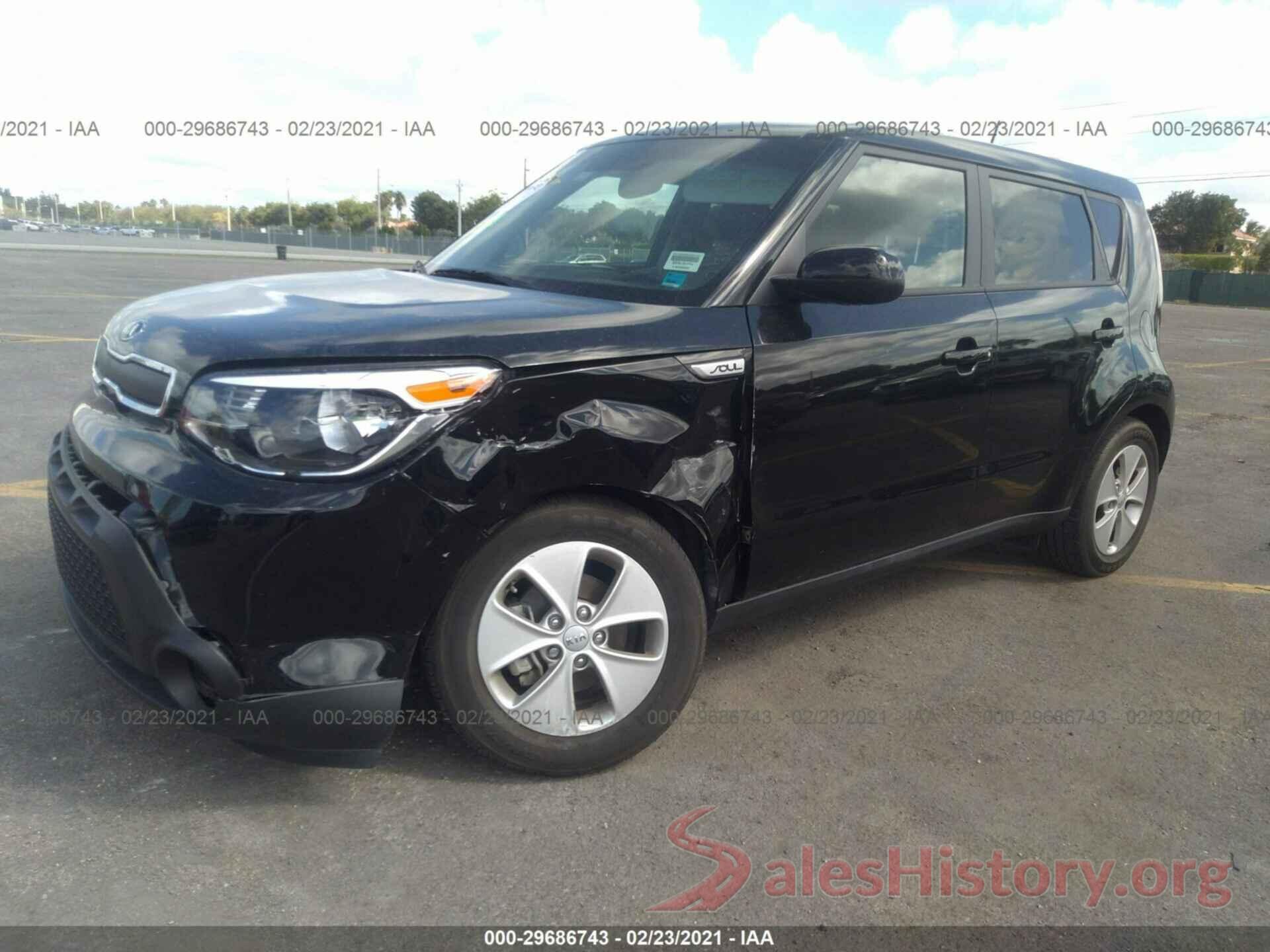 KNDJN2A23G7398615 2016 KIA SOUL