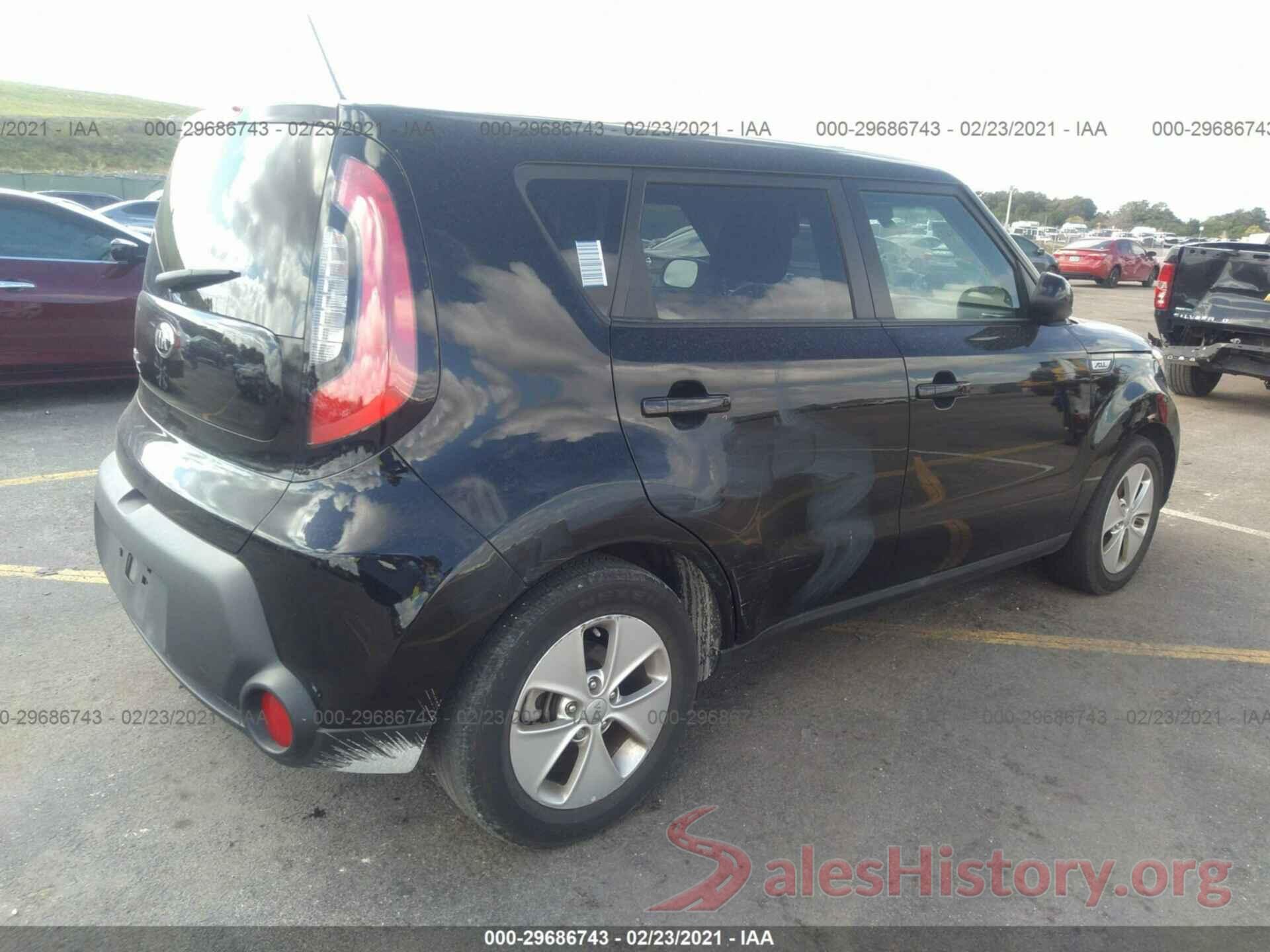 KNDJN2A23G7398615 2016 KIA SOUL