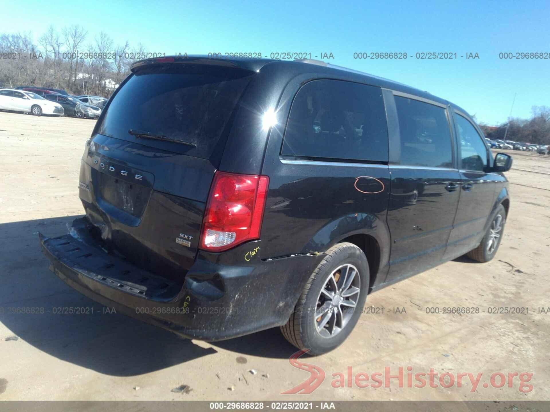 2C4RDGCG0HR700163 2017 DODGE GRAND CARAVAN