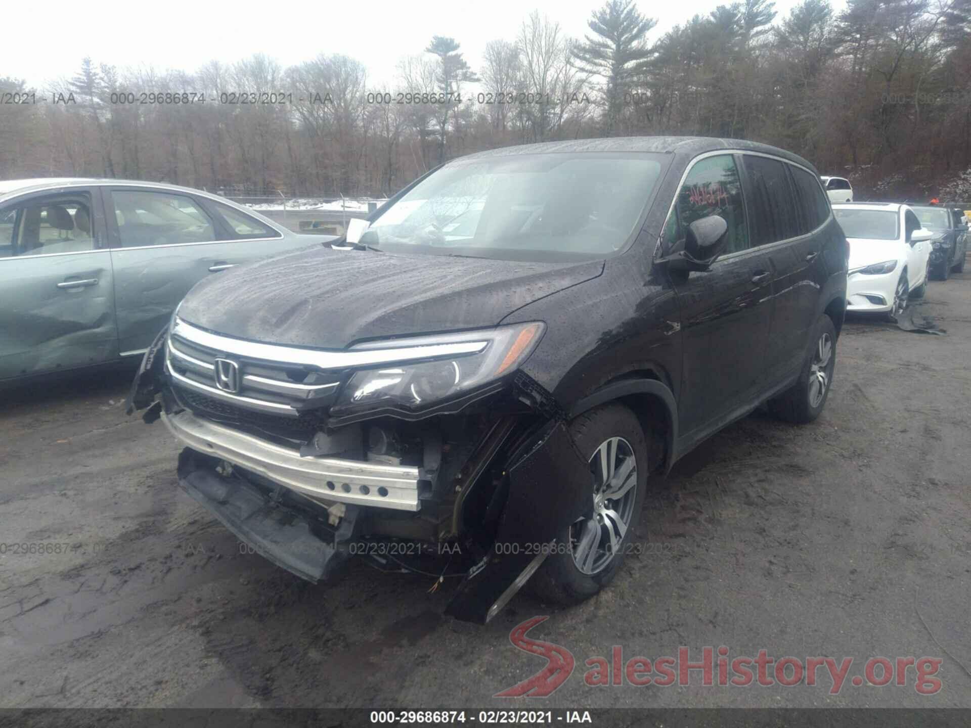 5FNYF6H38GB017398 2016 HONDA PILOT