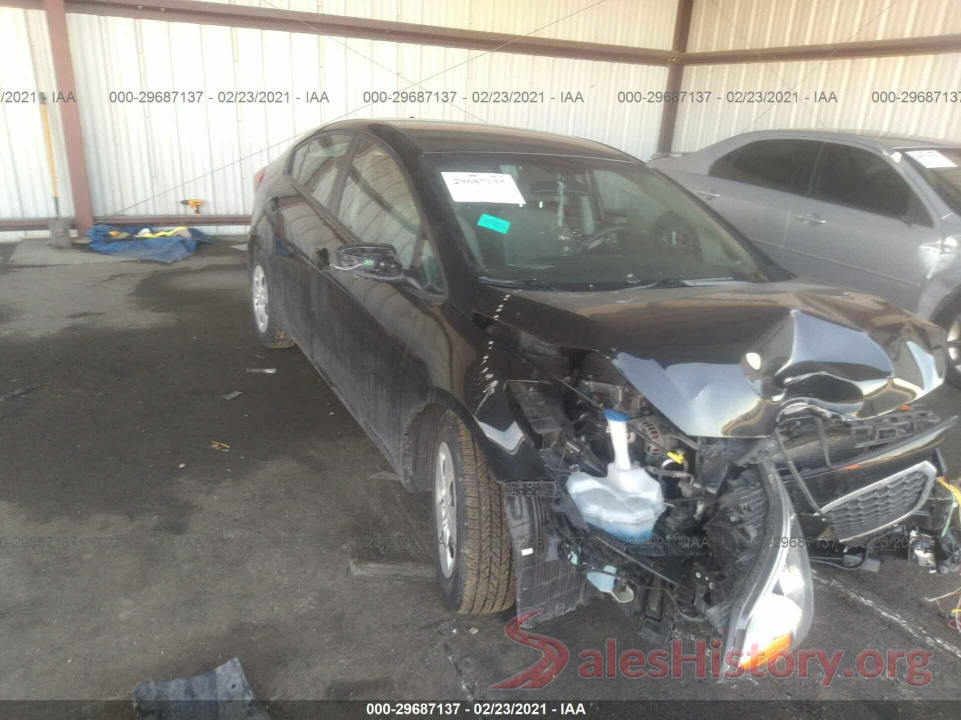 KNAFX4A64G5497435 2016 KIA FORTE