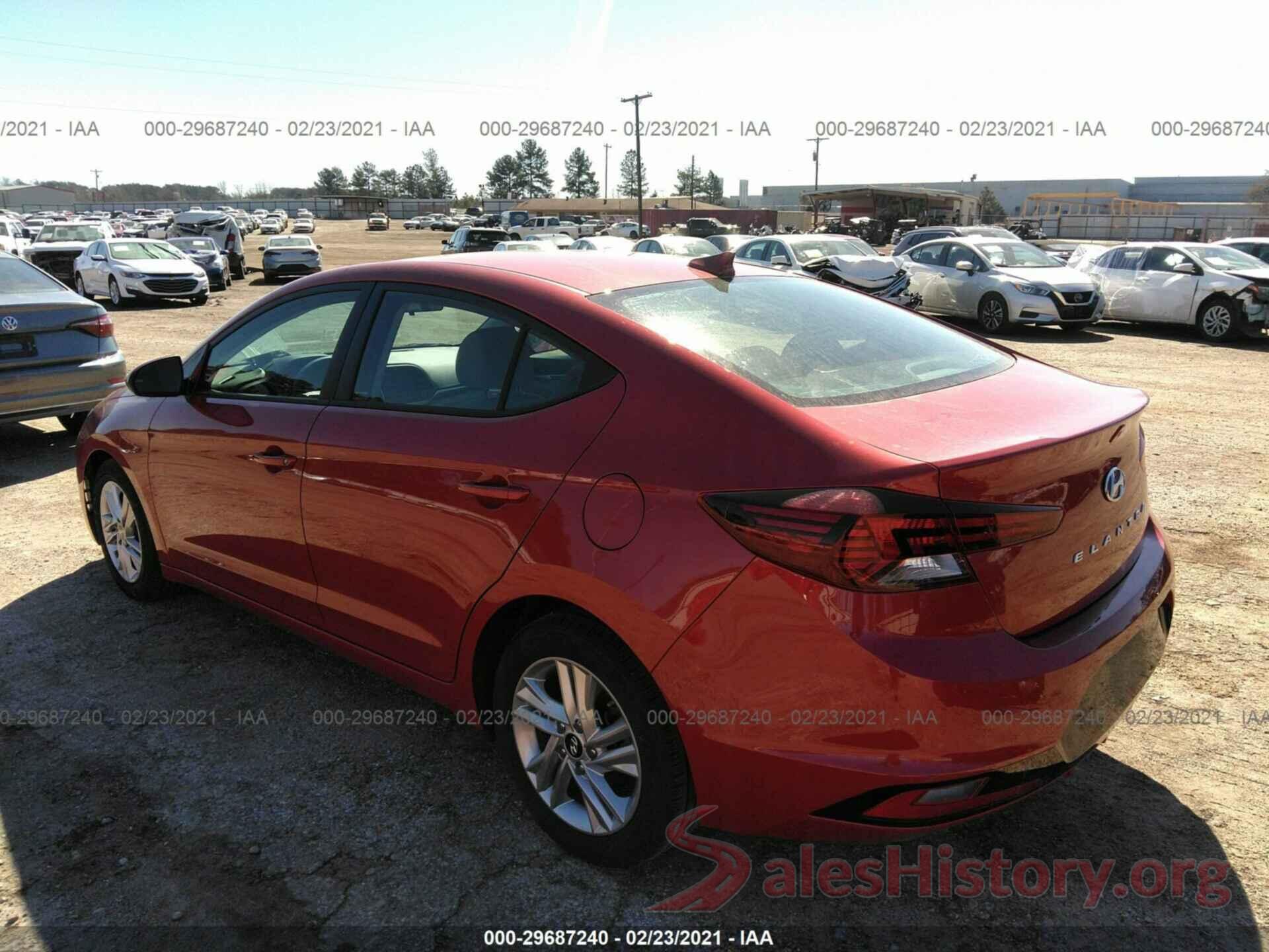 5NPD84LF6LH540249 2020 HYUNDAI ELANTRA