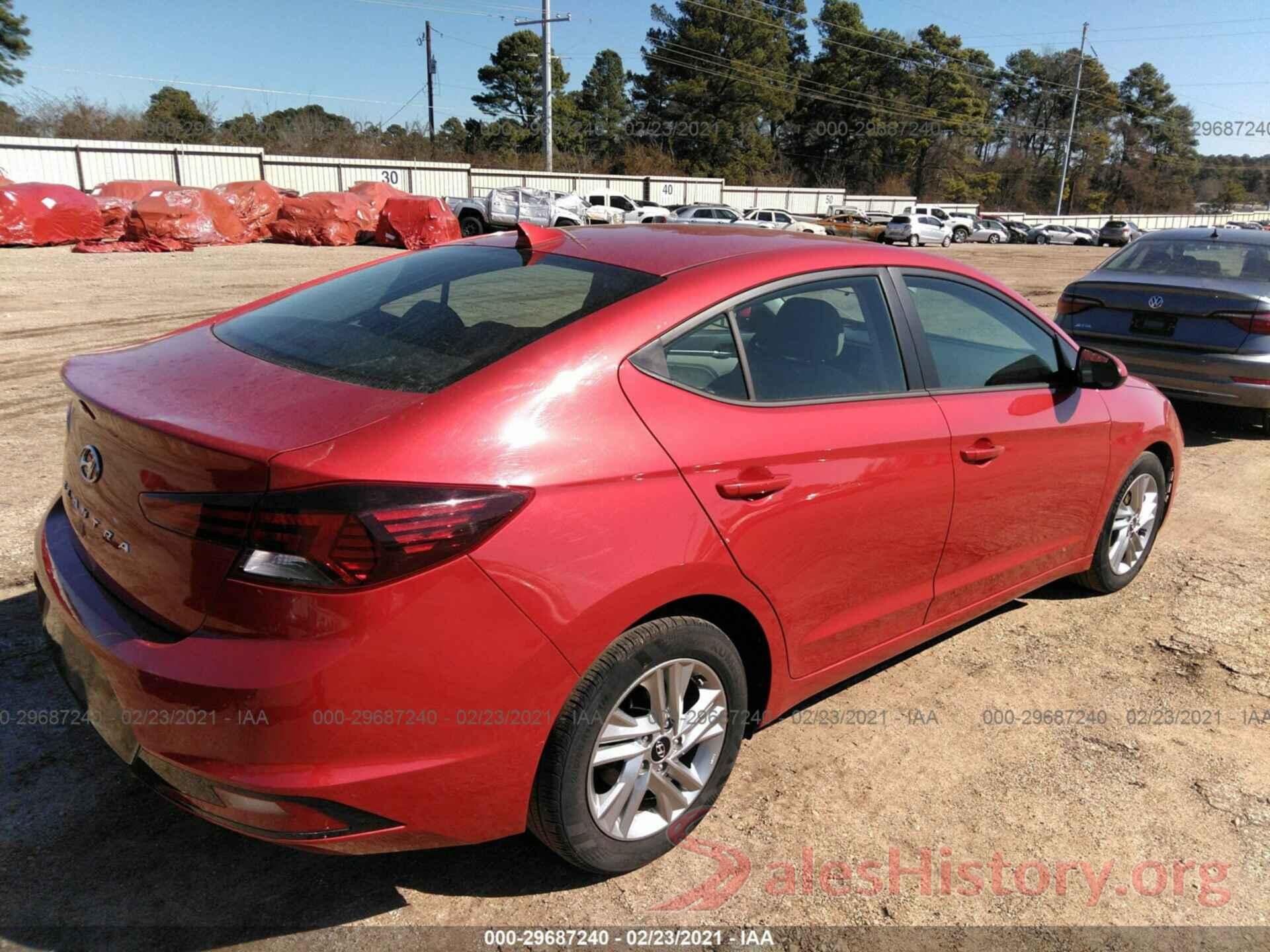 5NPD84LF6LH540249 2020 HYUNDAI ELANTRA