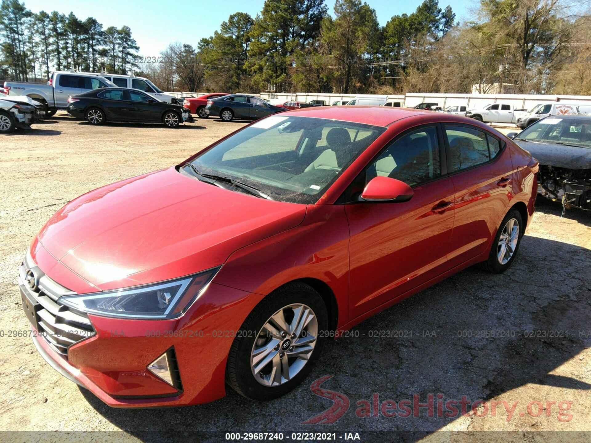 5NPD84LF6LH540249 2020 HYUNDAI ELANTRA