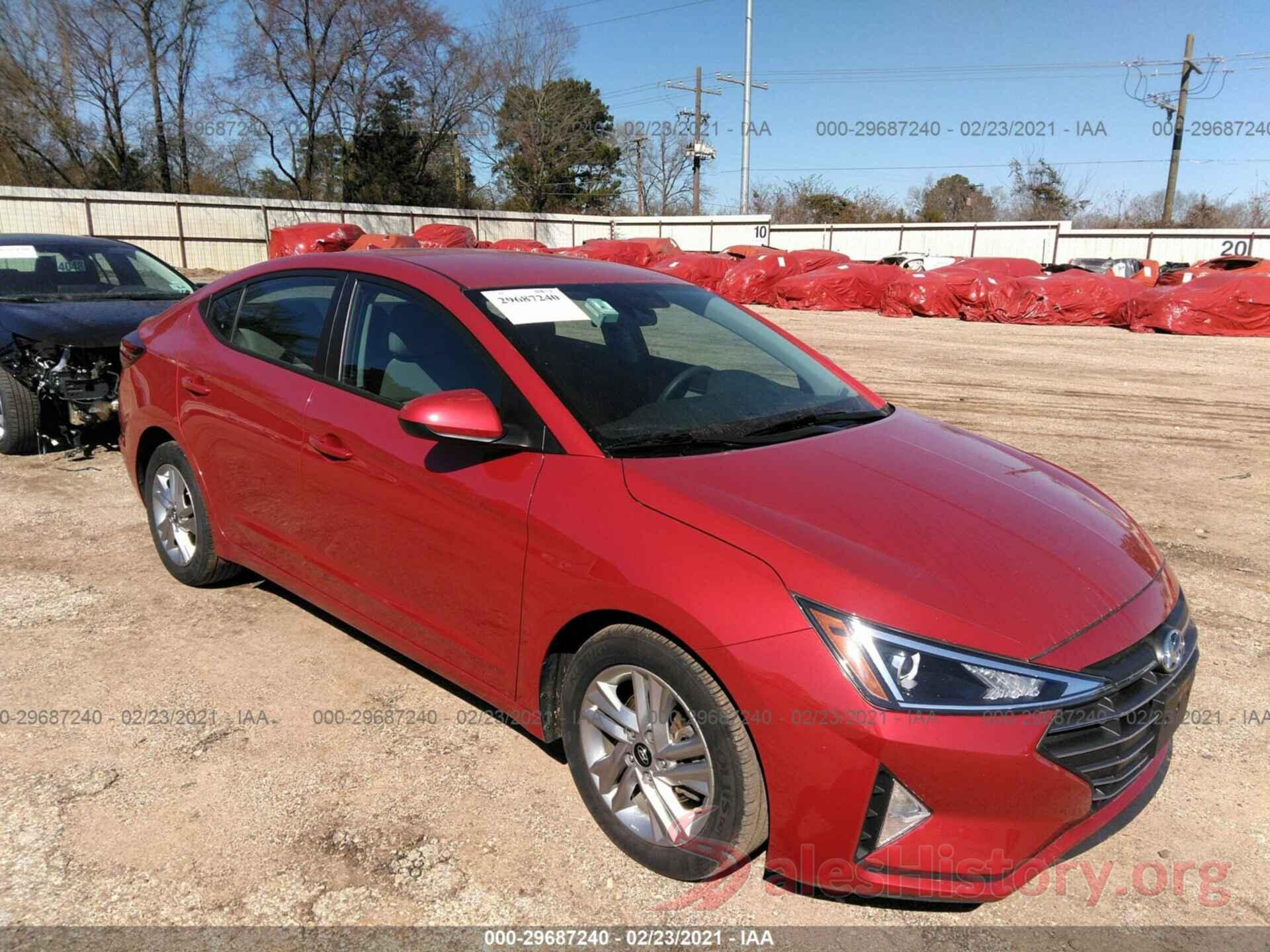 5NPD84LF6LH540249 2020 HYUNDAI ELANTRA