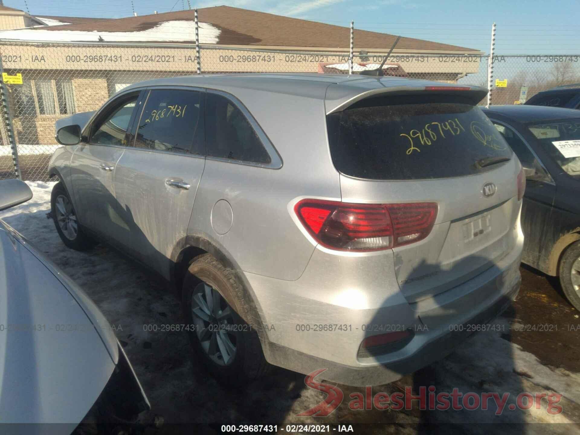 5XYPG4A5XKG517346 2019 KIA SORENTO