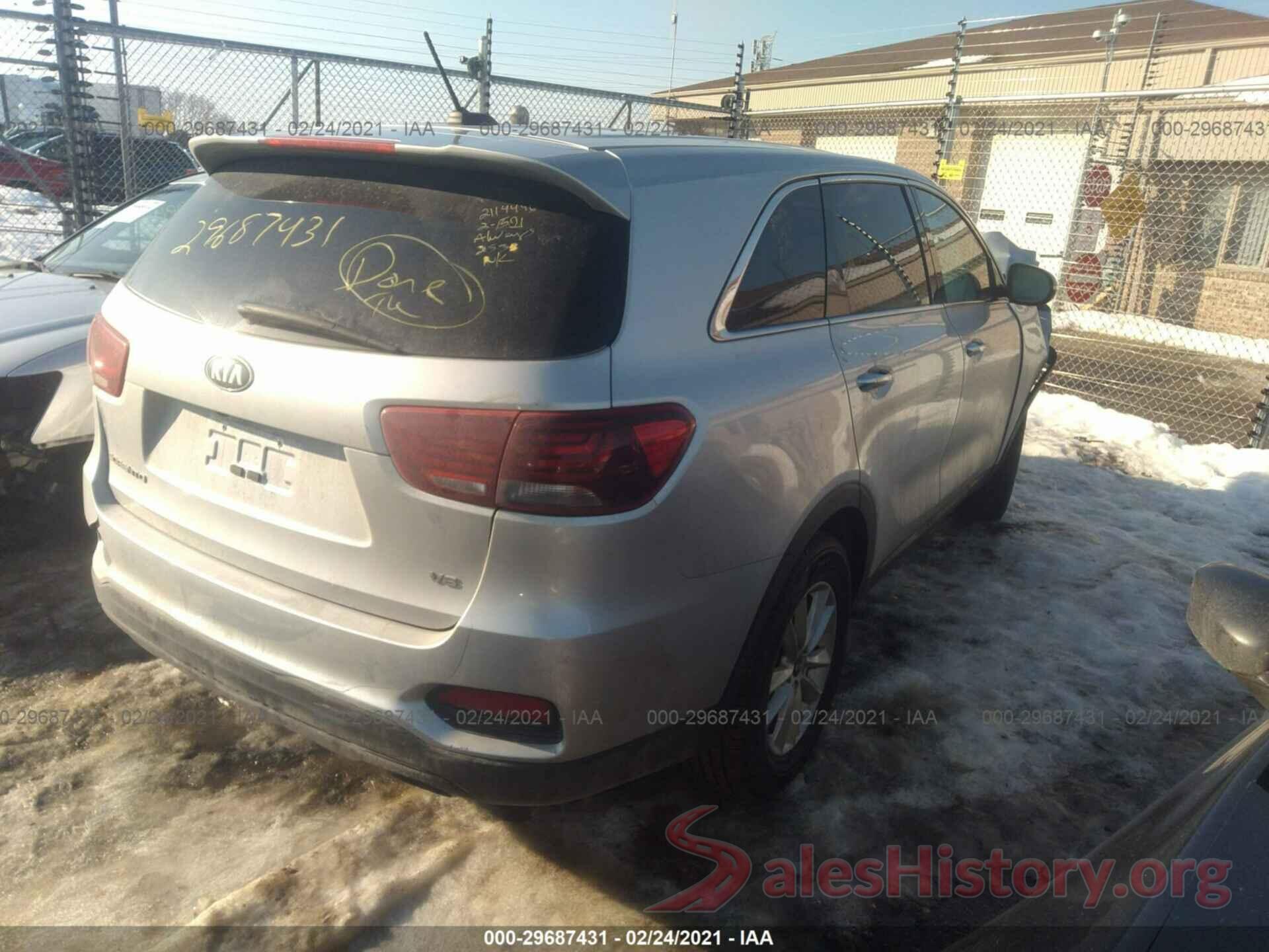 5XYPG4A5XKG517346 2019 KIA SORENTO