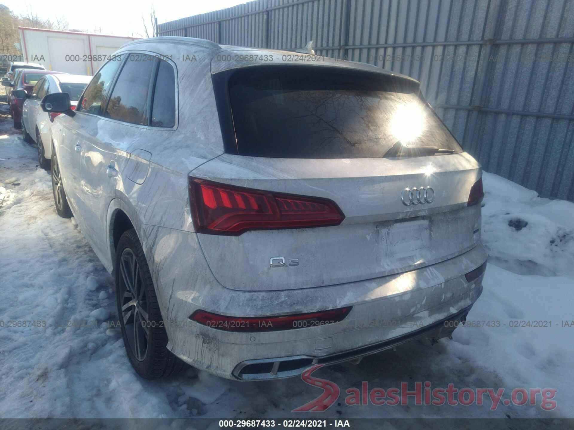 WA1F2AFY5L2059006 2020 AUDI Q5