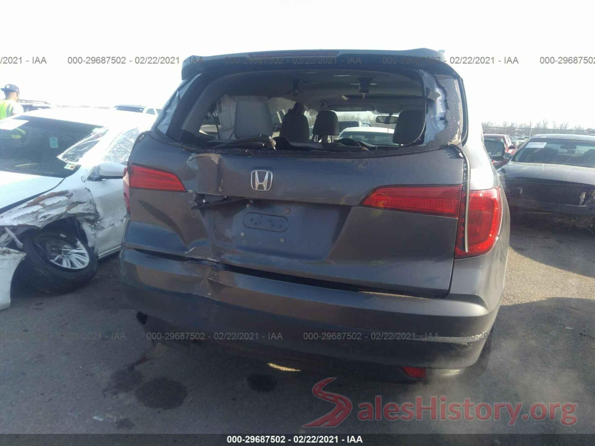 5FNYF5H53HB046157 2017 HONDA PILOT