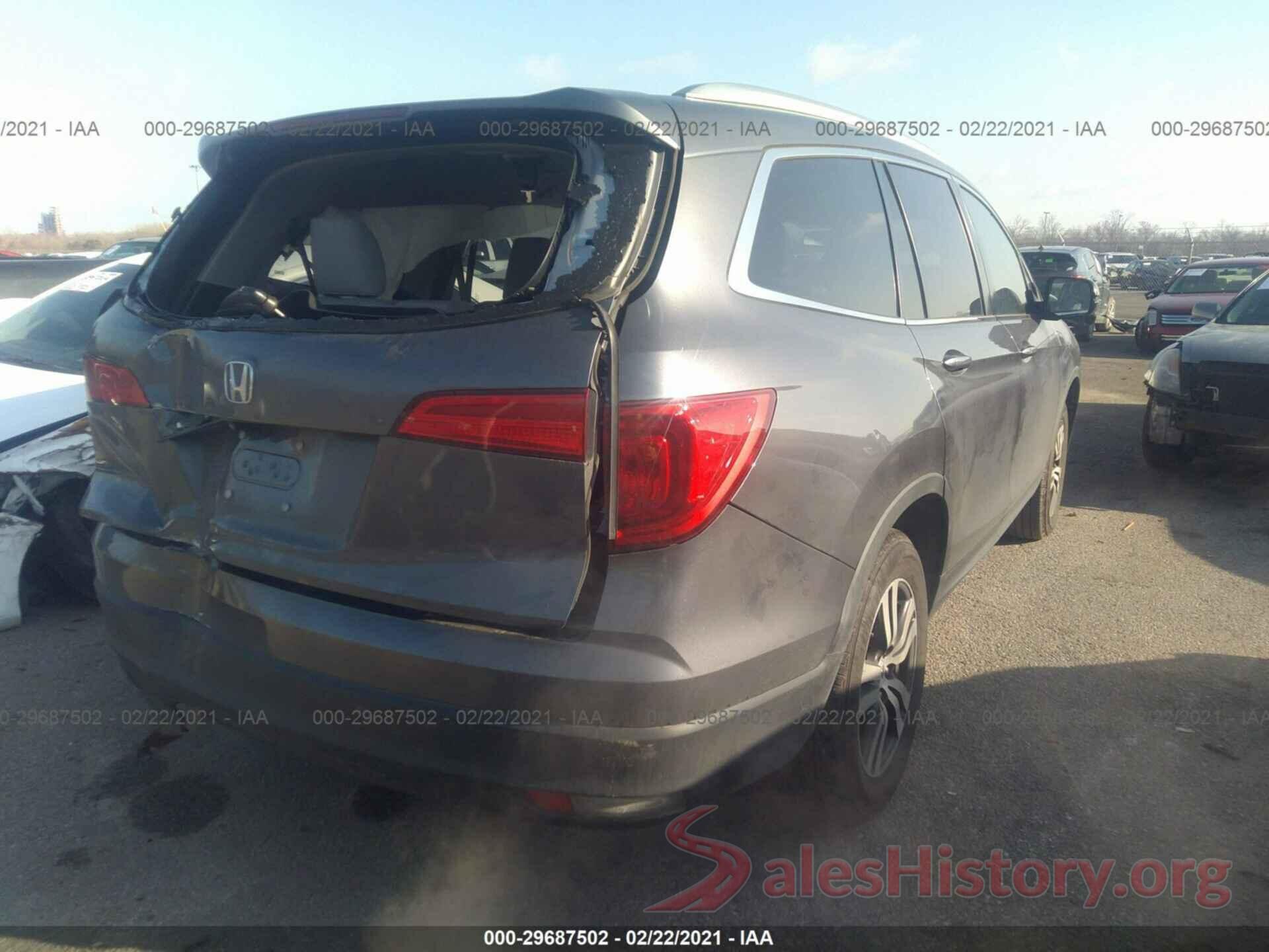 5FNYF5H53HB046157 2017 HONDA PILOT