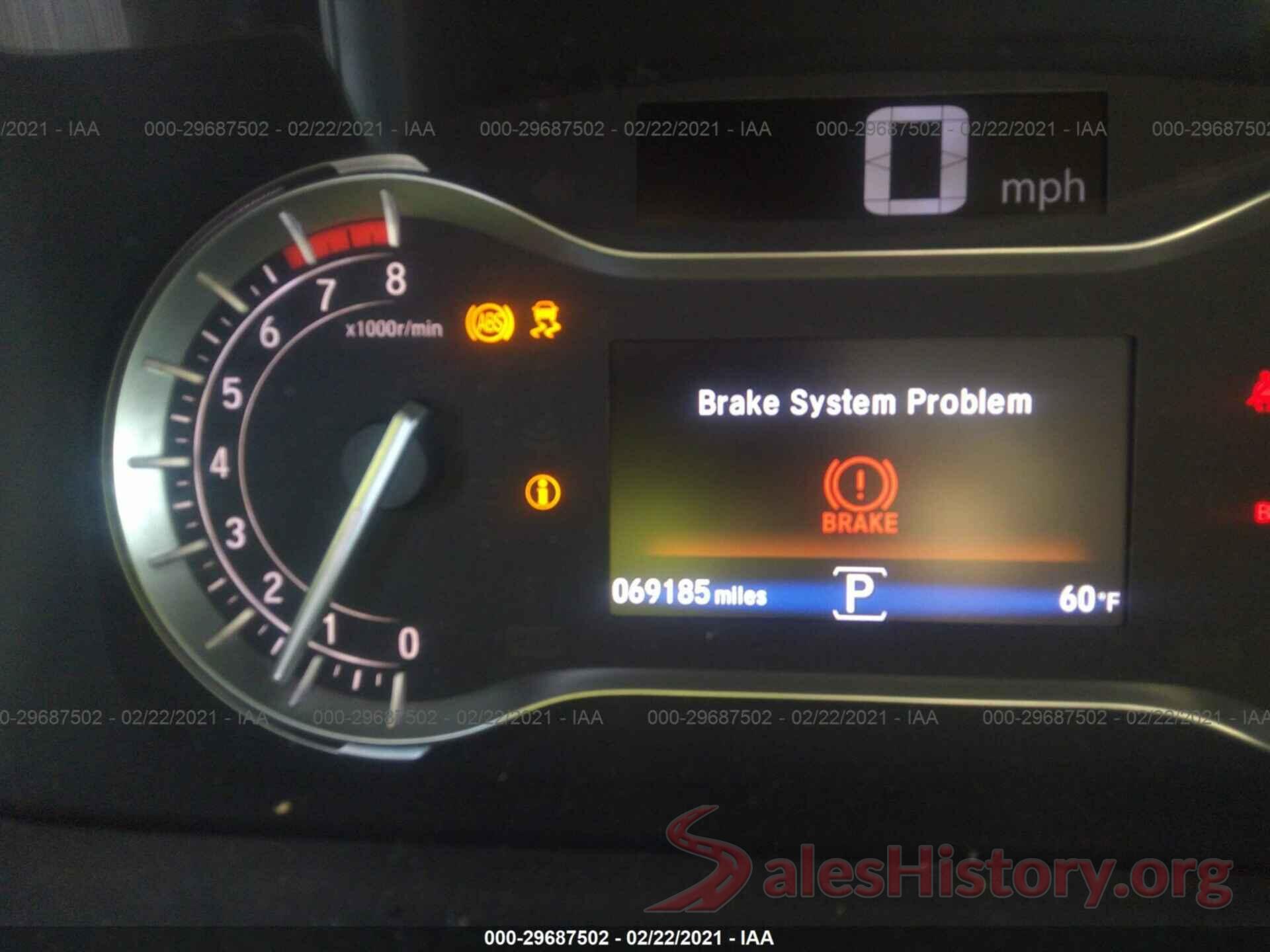 5FNYF5H53HB046157 2017 HONDA PILOT