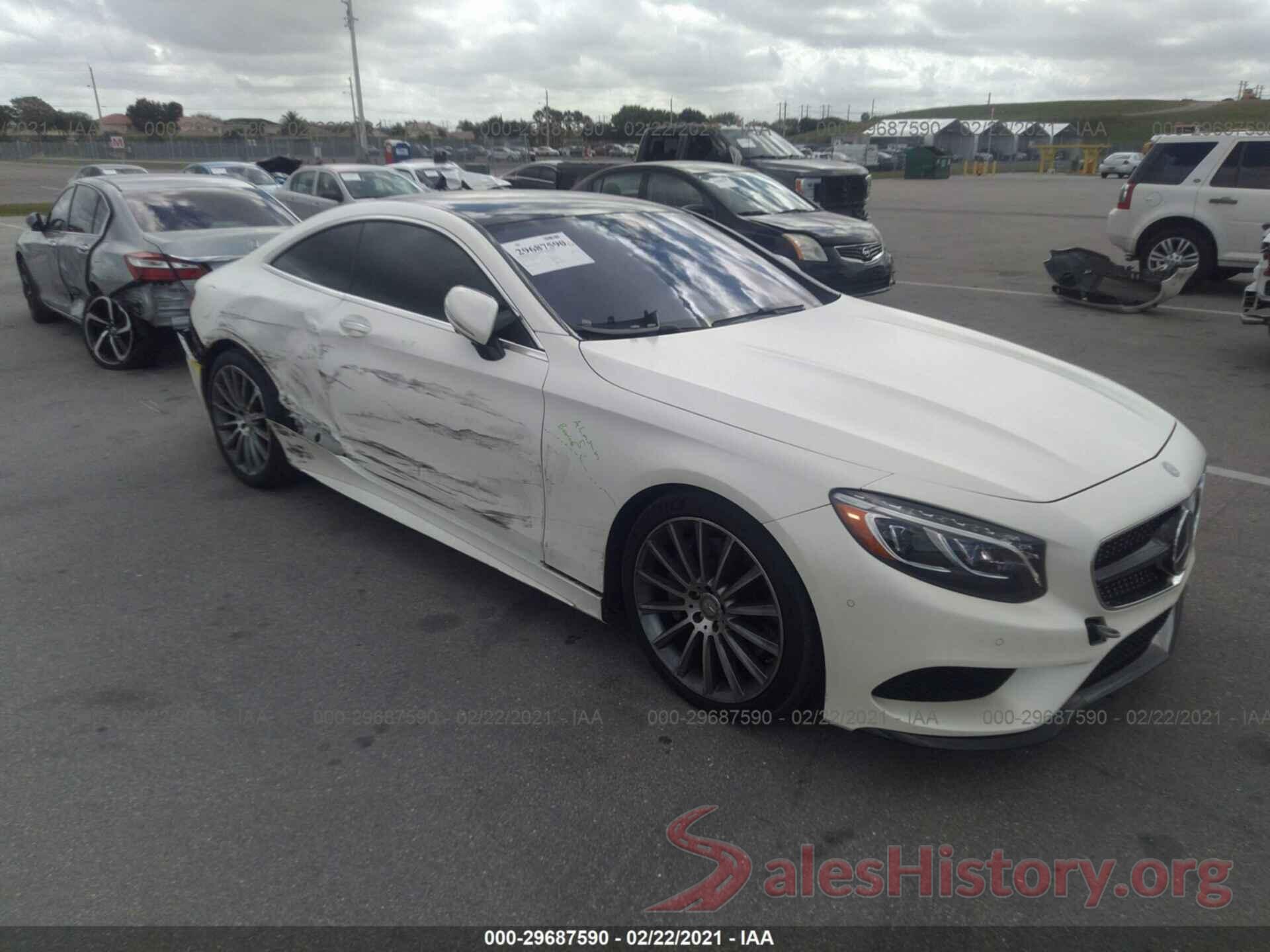 WDDXJ8FB6GA015535 2016 MERCEDES-BENZ S-CLASS