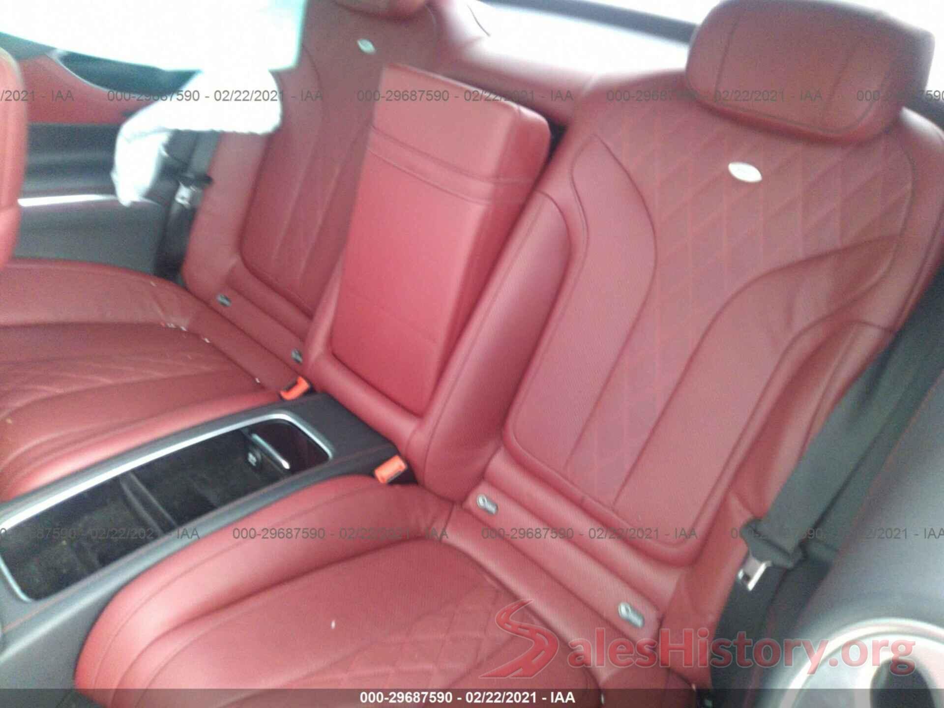 WDDXJ8FB6GA015535 2016 MERCEDES-BENZ S-CLASS