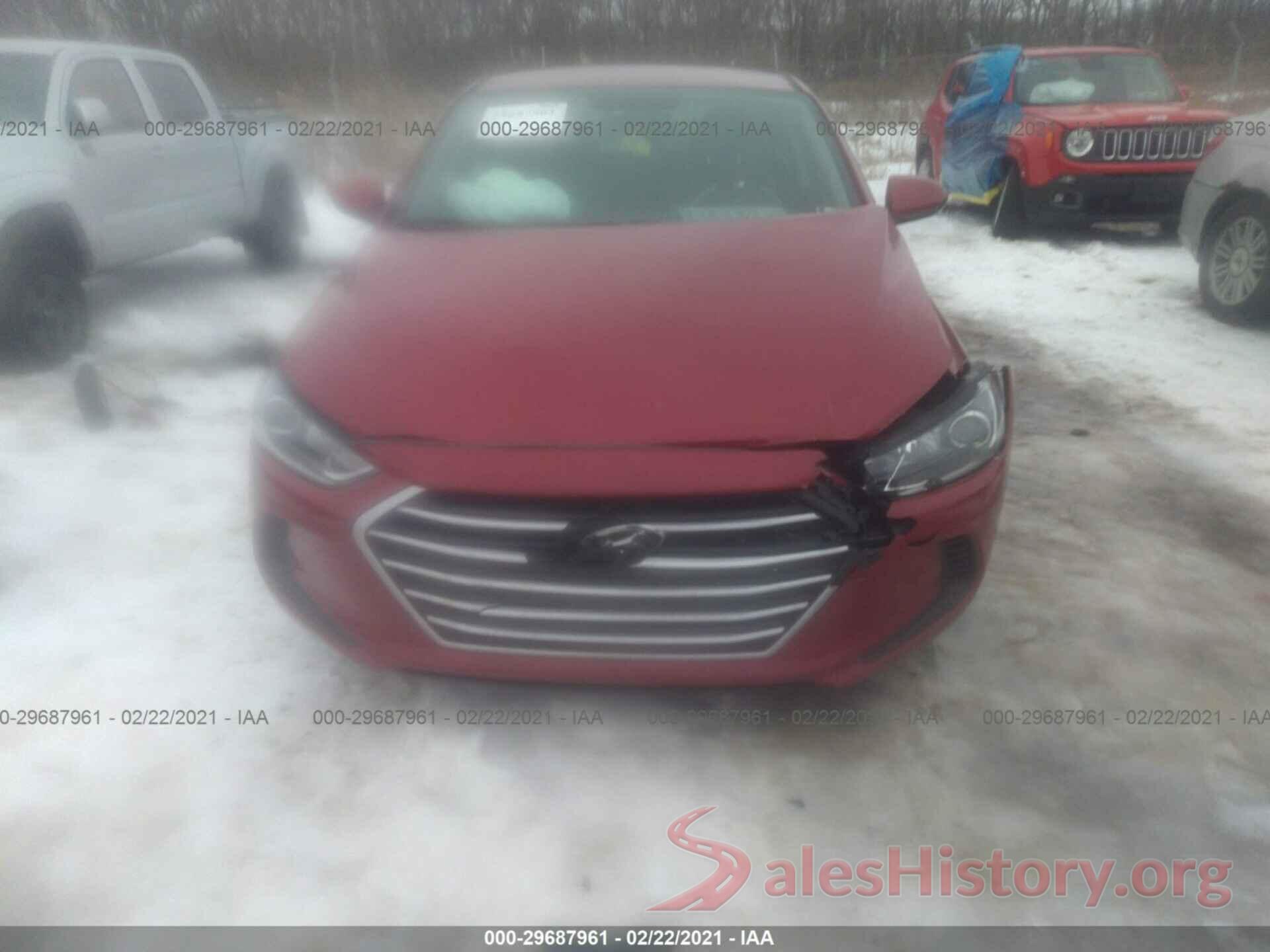 KMHD74LF9HU408484 2017 HYUNDAI ELANTRA