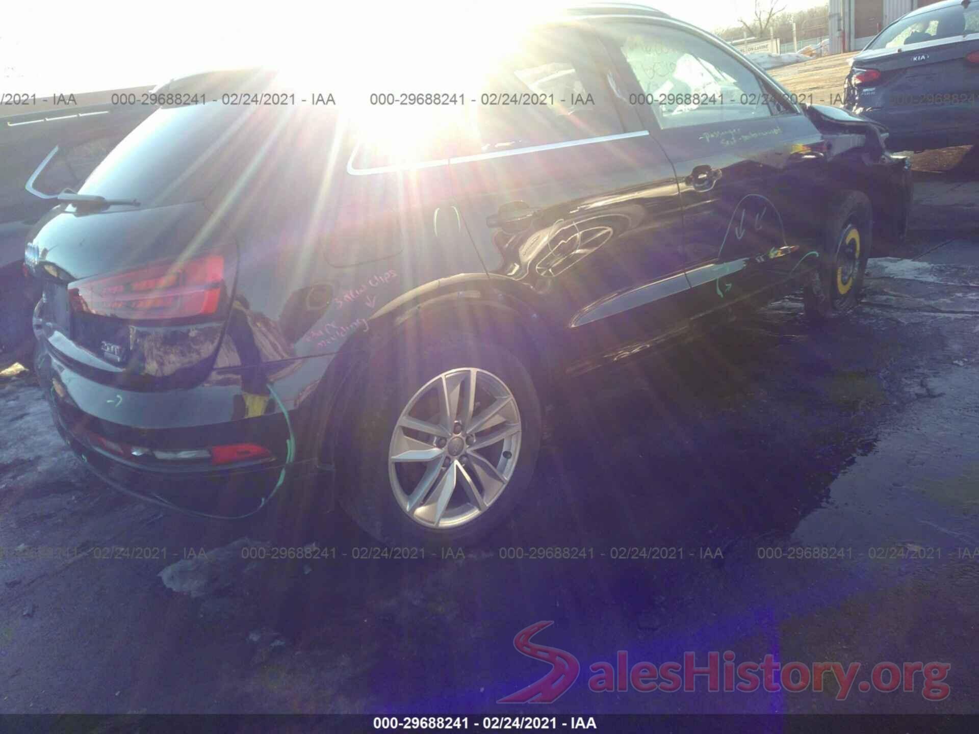 WA1EFCFS8GR009205 2016 AUDI Q3