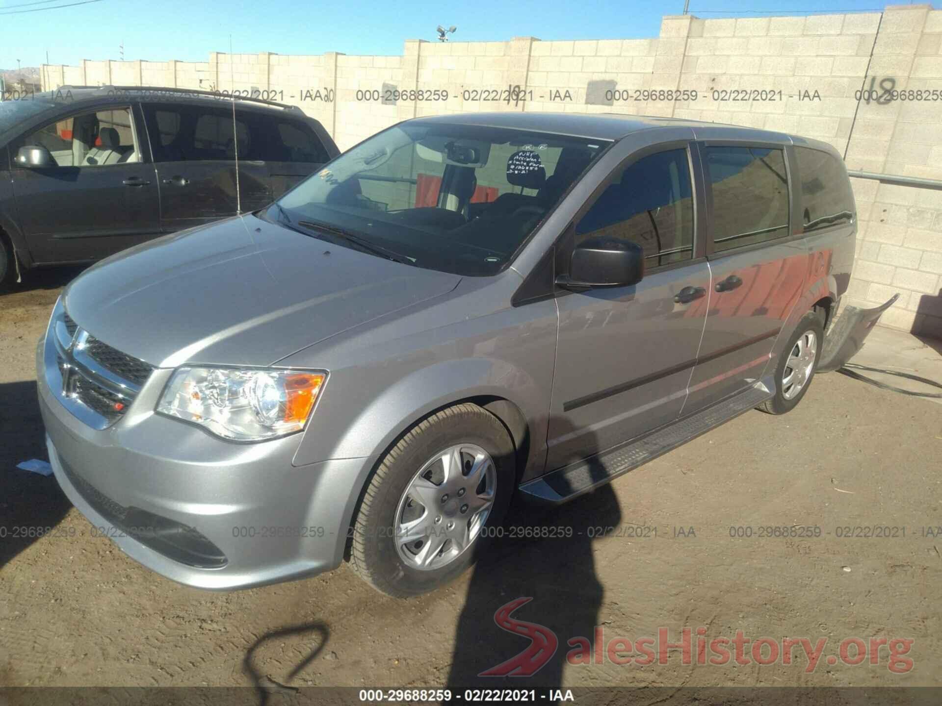 2C4RDGBG9GR364707 2016 DODGE GRAND CARAVAN