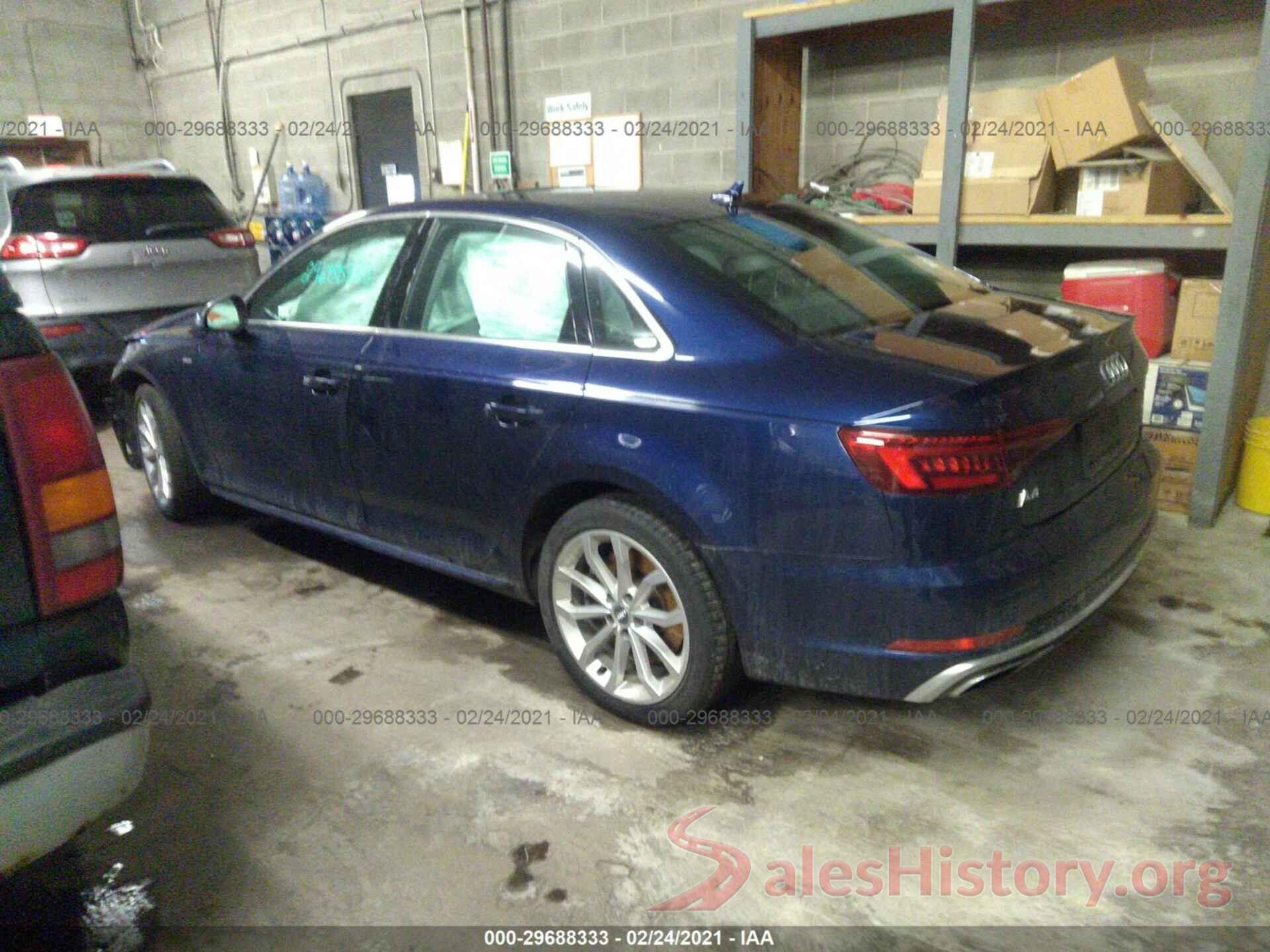 WAUDNAF44KN018328 2019 AUDI A4