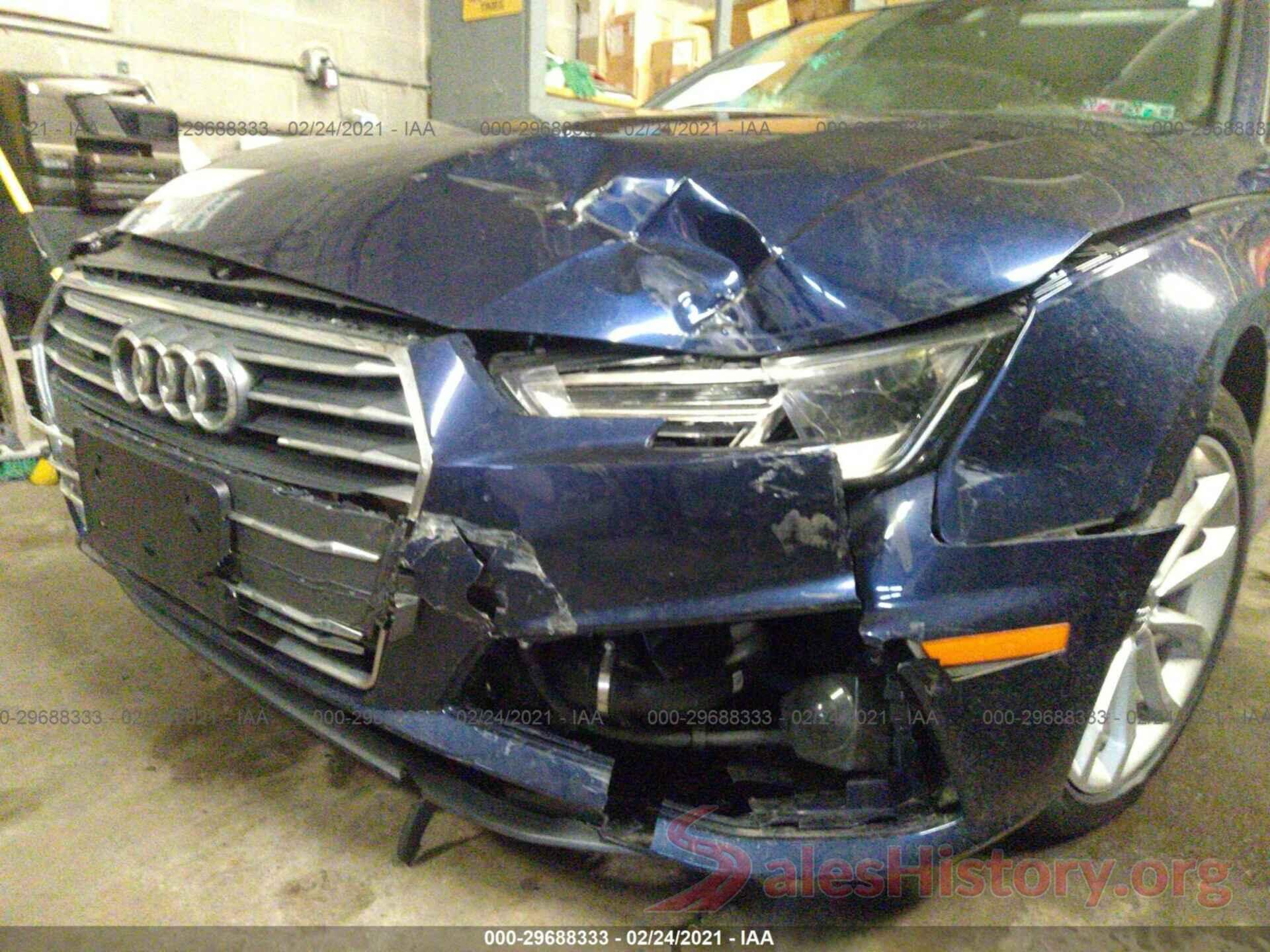 WAUDNAF44KN018328 2019 AUDI A4