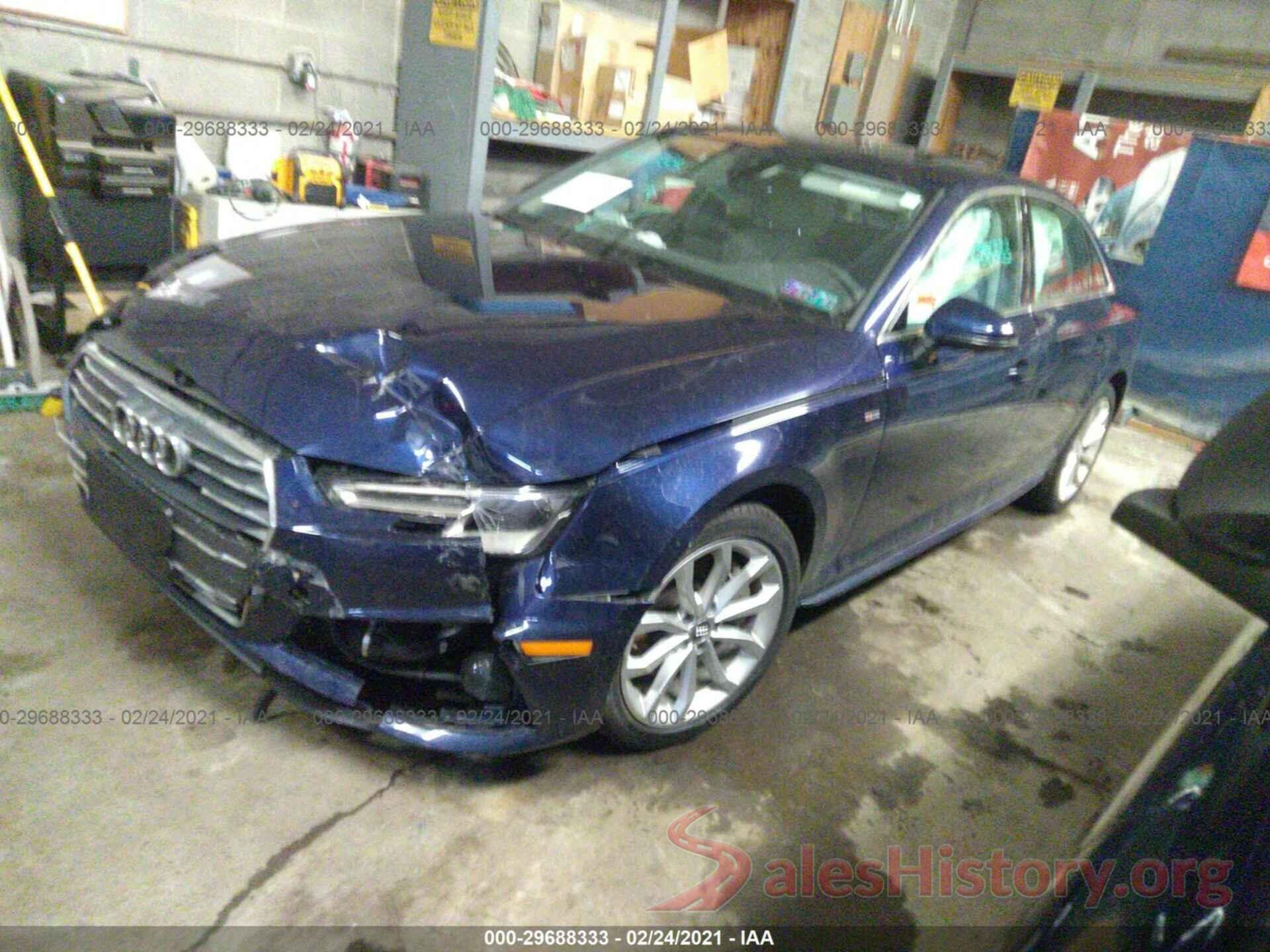 WAUDNAF44KN018328 2019 AUDI A4