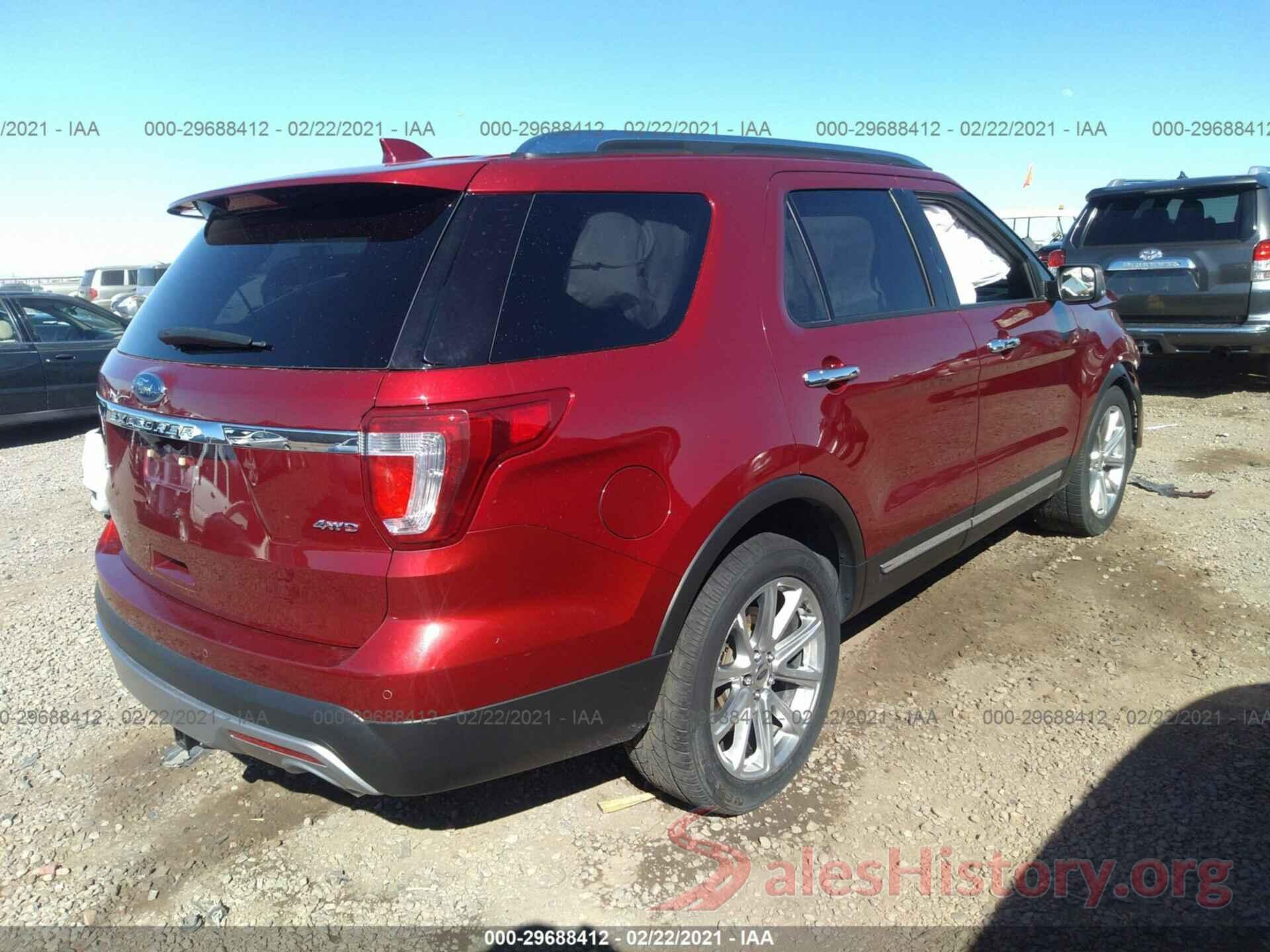 1FM5K8F82HGC22503 2017 FORD EXPLORER