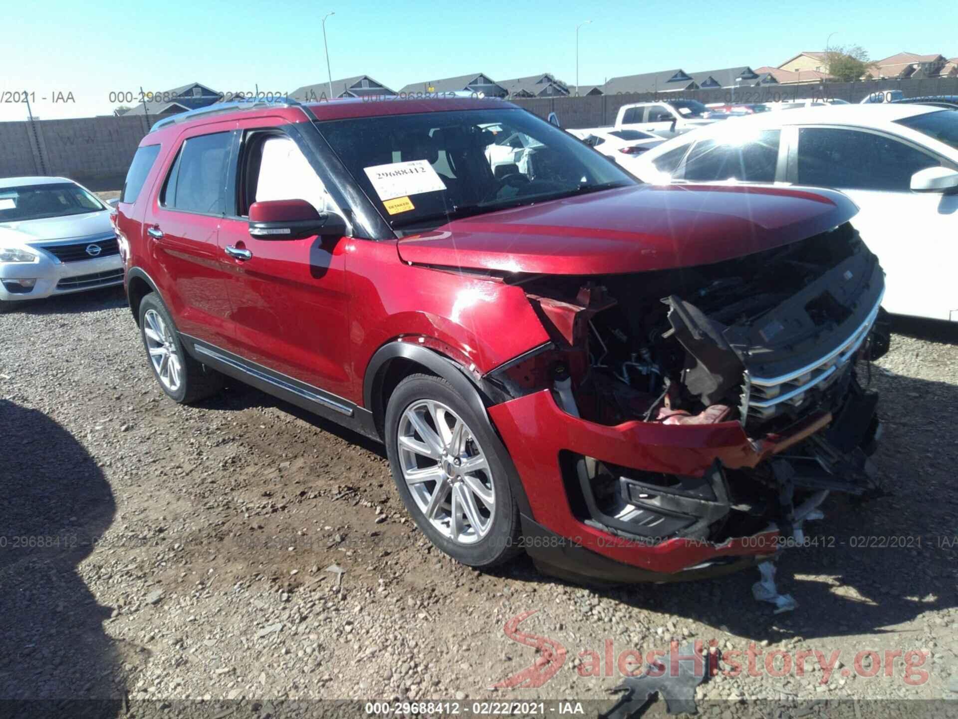 1FM5K8F82HGC22503 2017 FORD EXPLORER