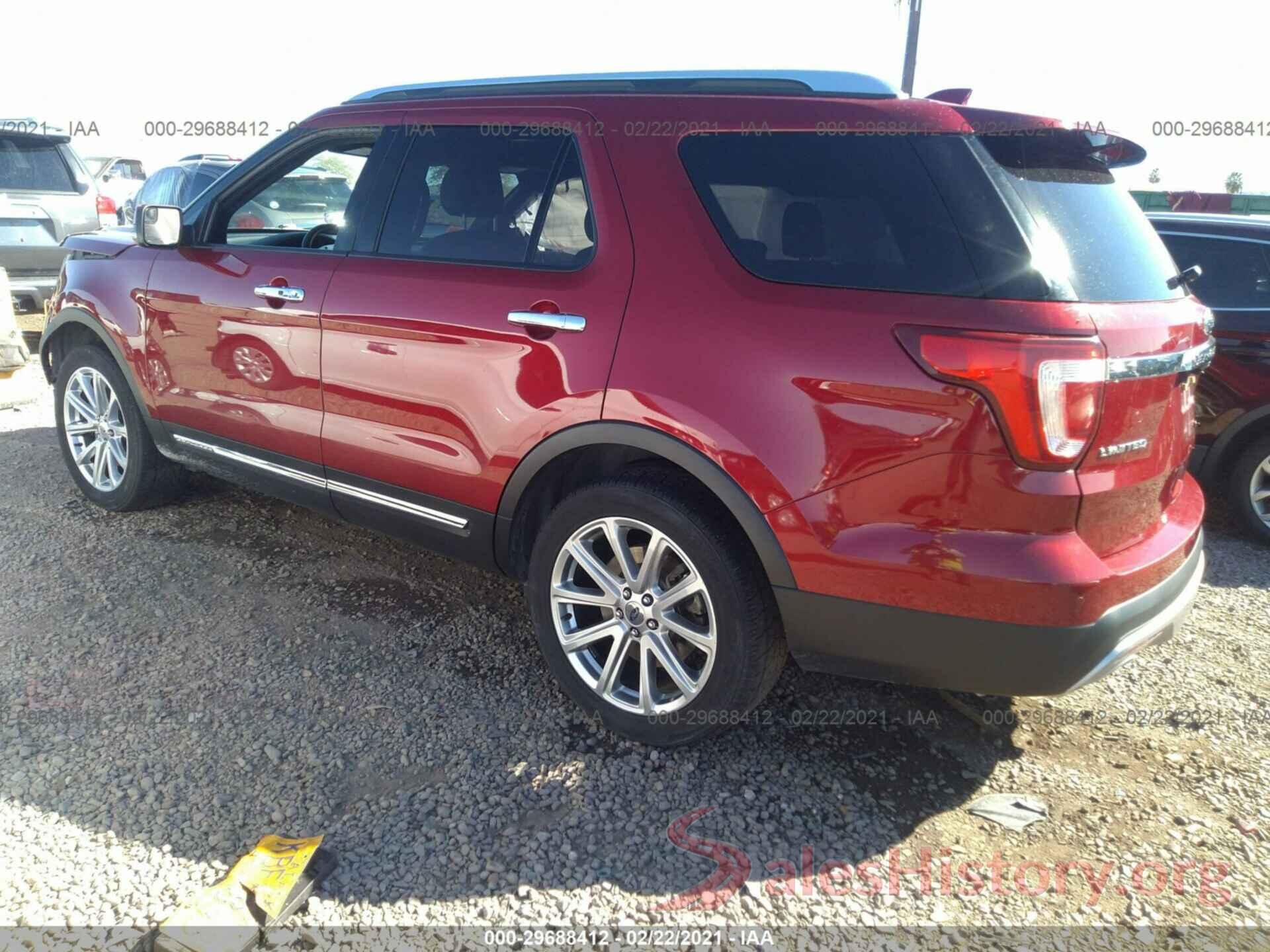 1FM5K8F82HGC22503 2017 FORD EXPLORER