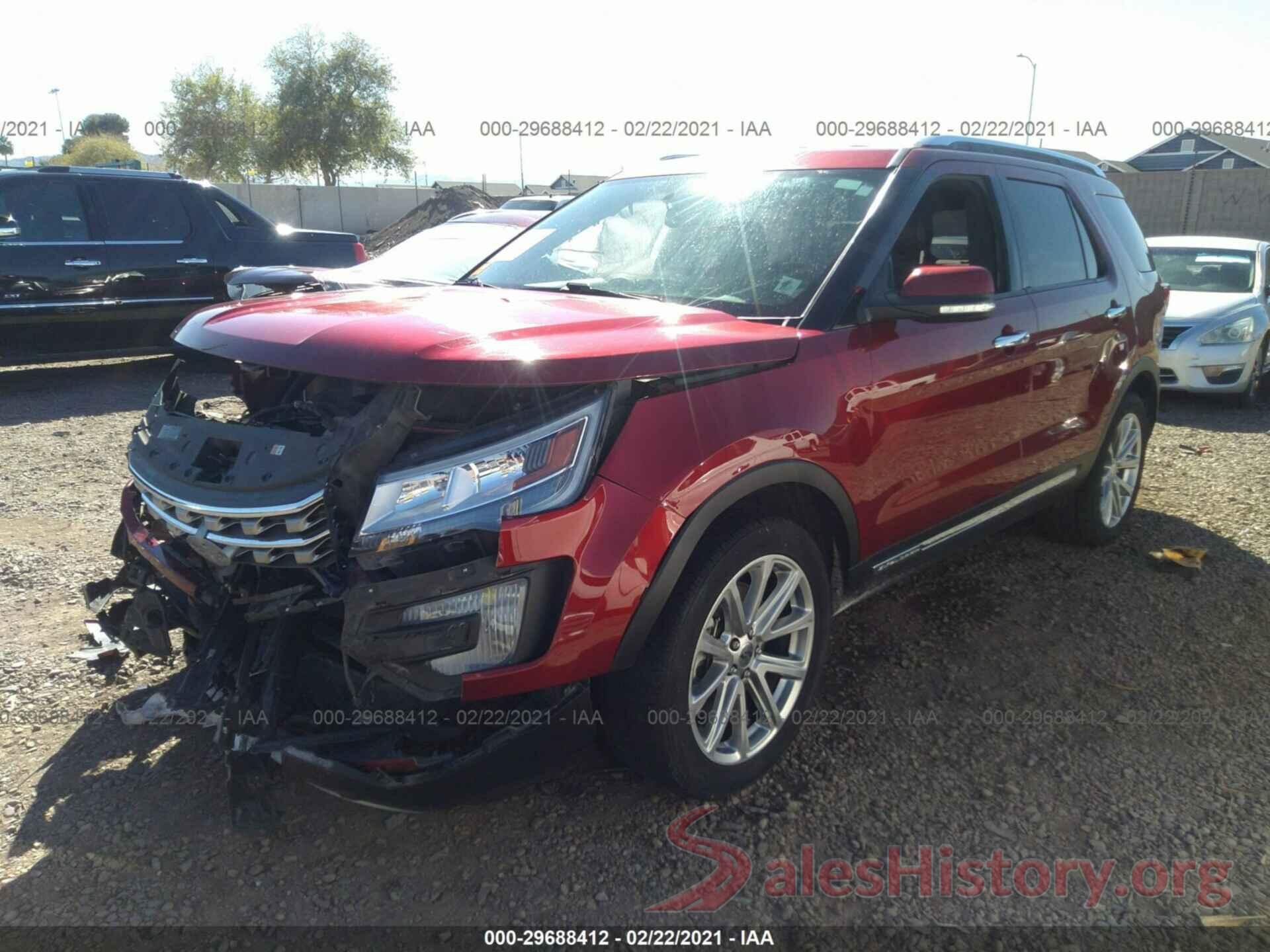 1FM5K8F82HGC22503 2017 FORD EXPLORER