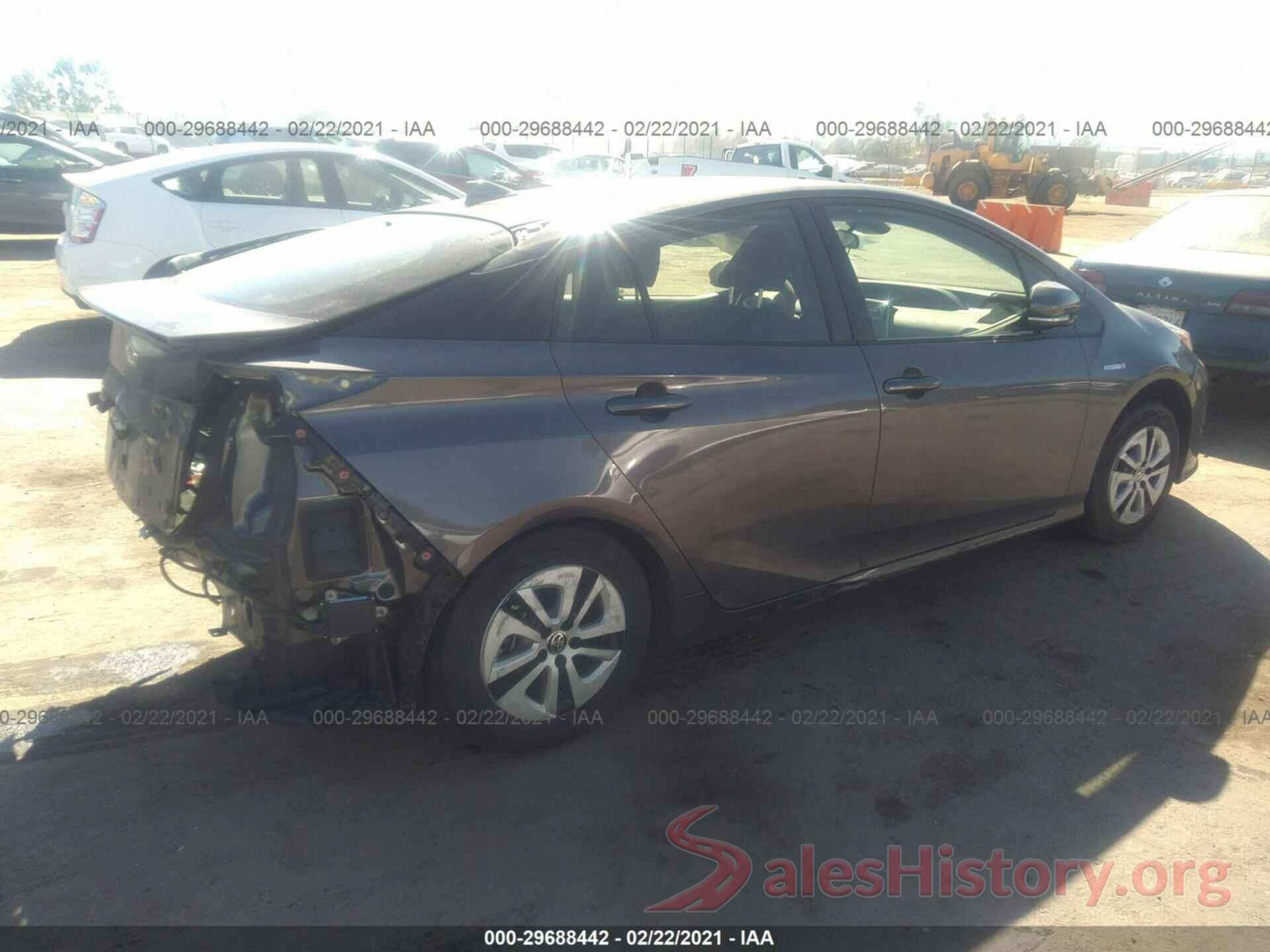 JTDKBRFU6J3587208 2018 TOYOTA PRIUS