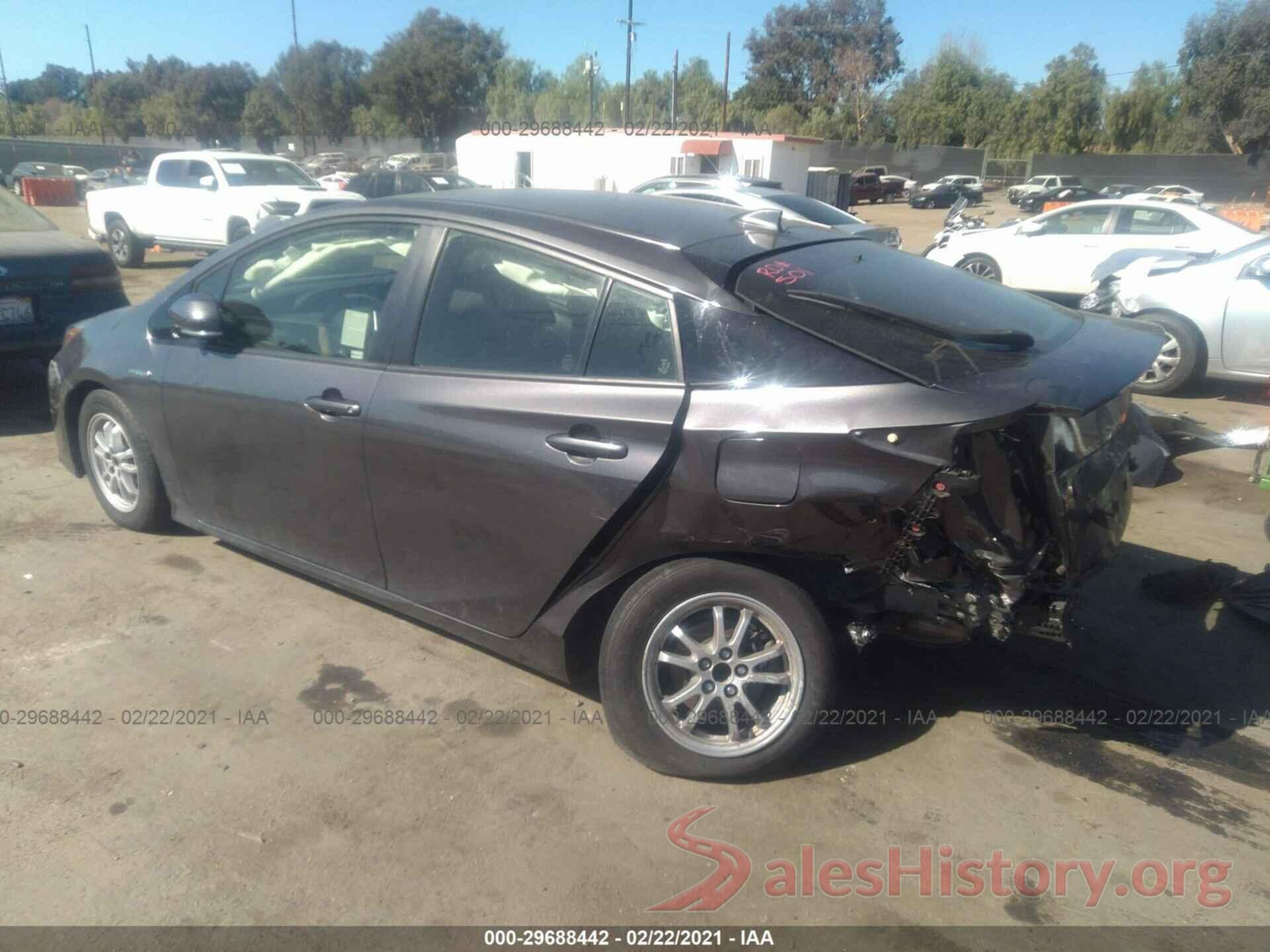 JTDKBRFU6J3587208 2018 TOYOTA PRIUS