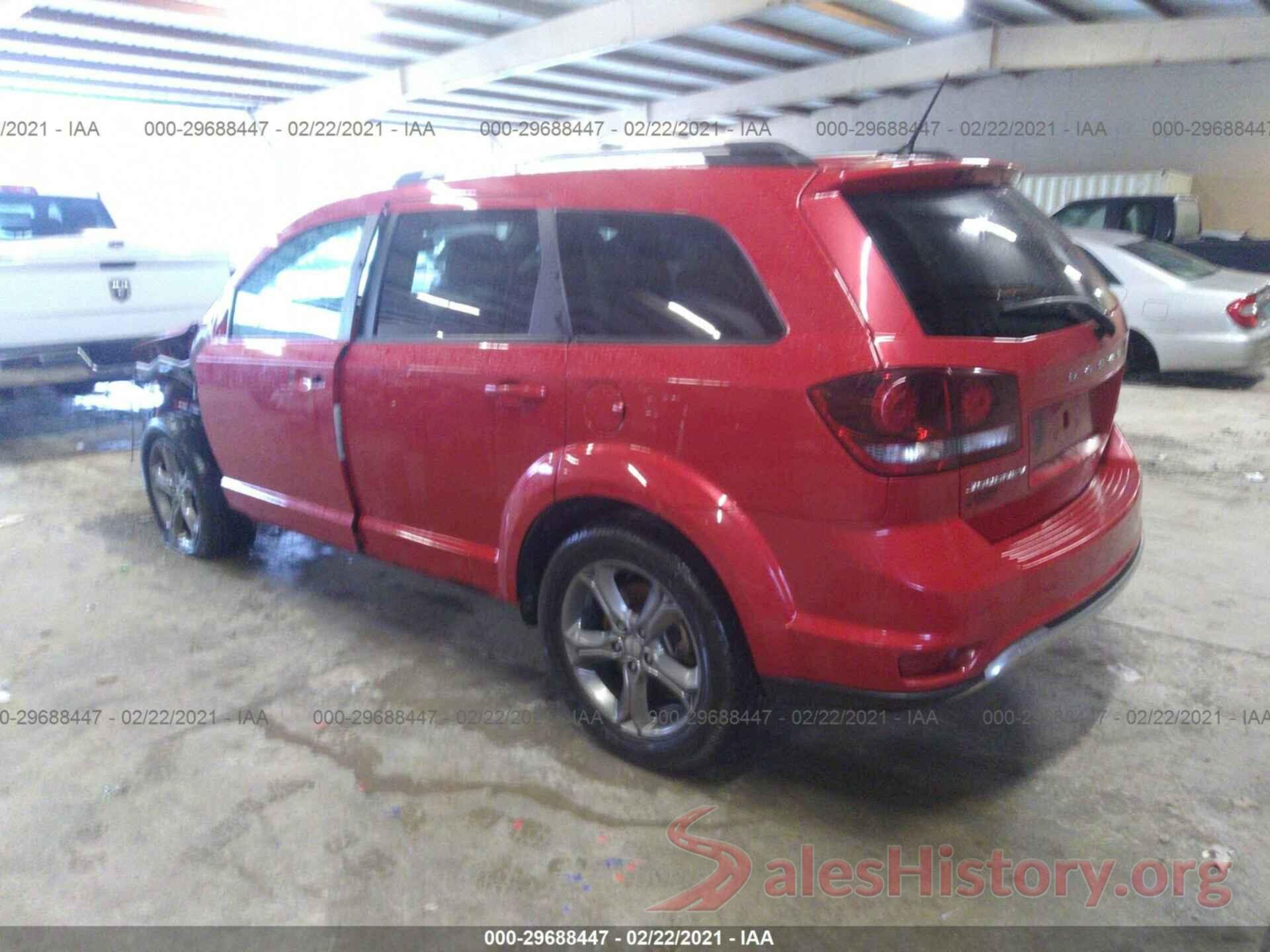 3C4PDCGB9HT525763 2017 DODGE JOURNEY