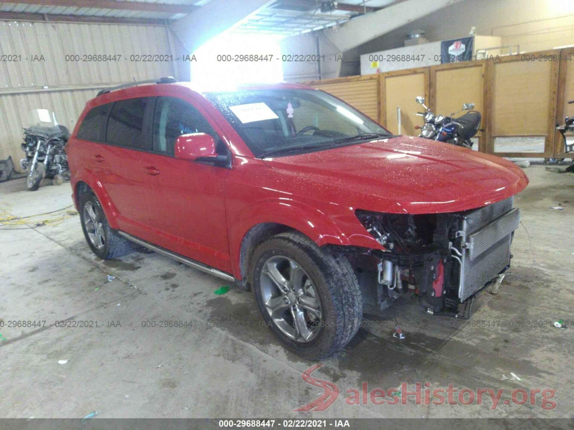 3C4PDCGB9HT525763 2017 DODGE JOURNEY