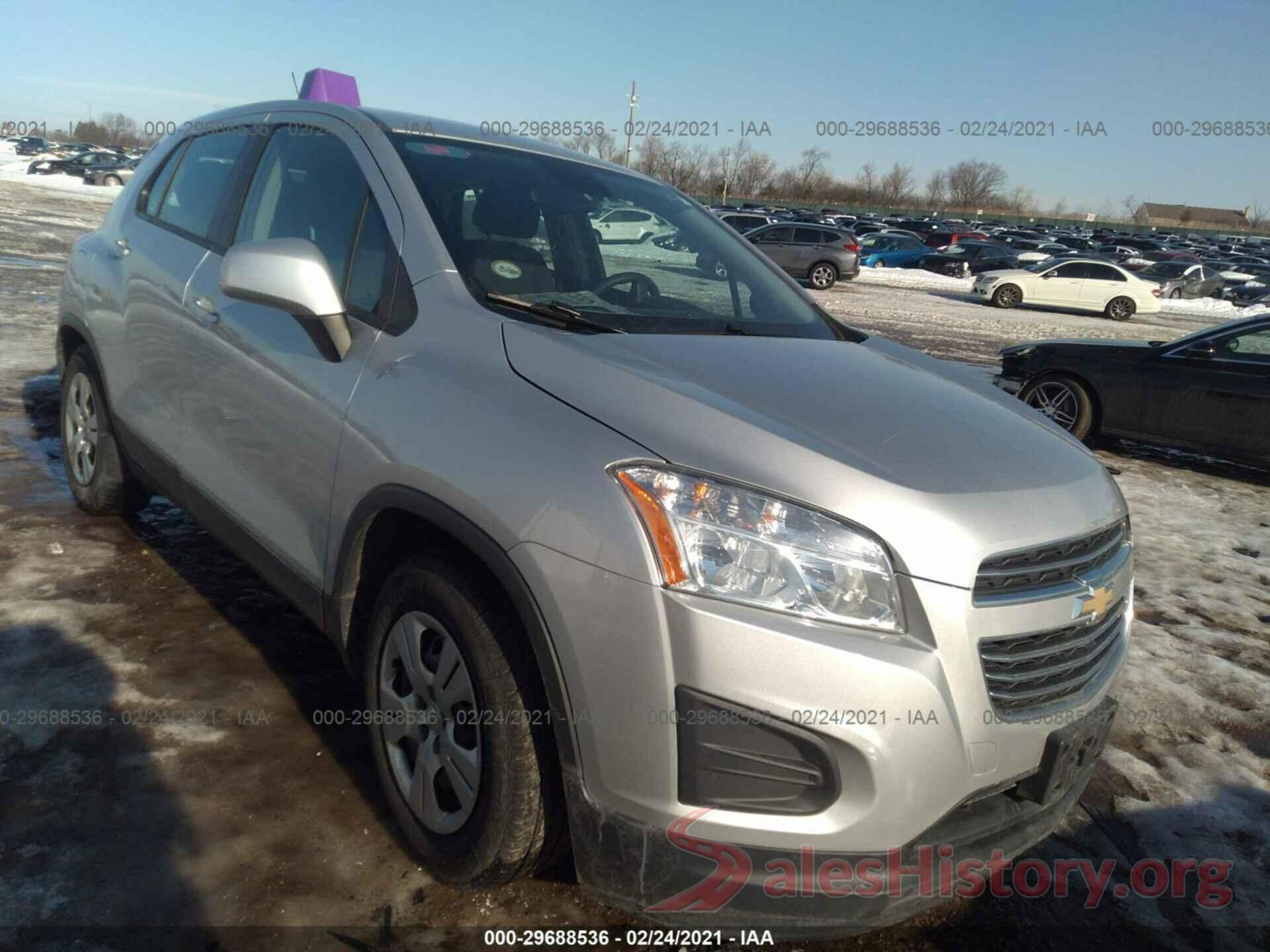 3GNCJKSB9GL260759 2016 CHEVROLET TRAX